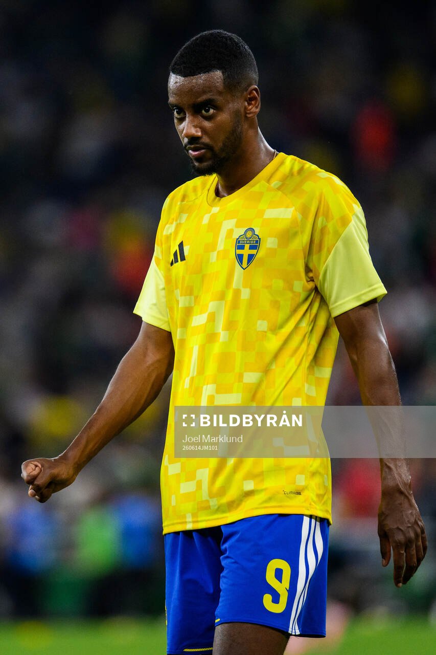 Alexander Isak of Sweden