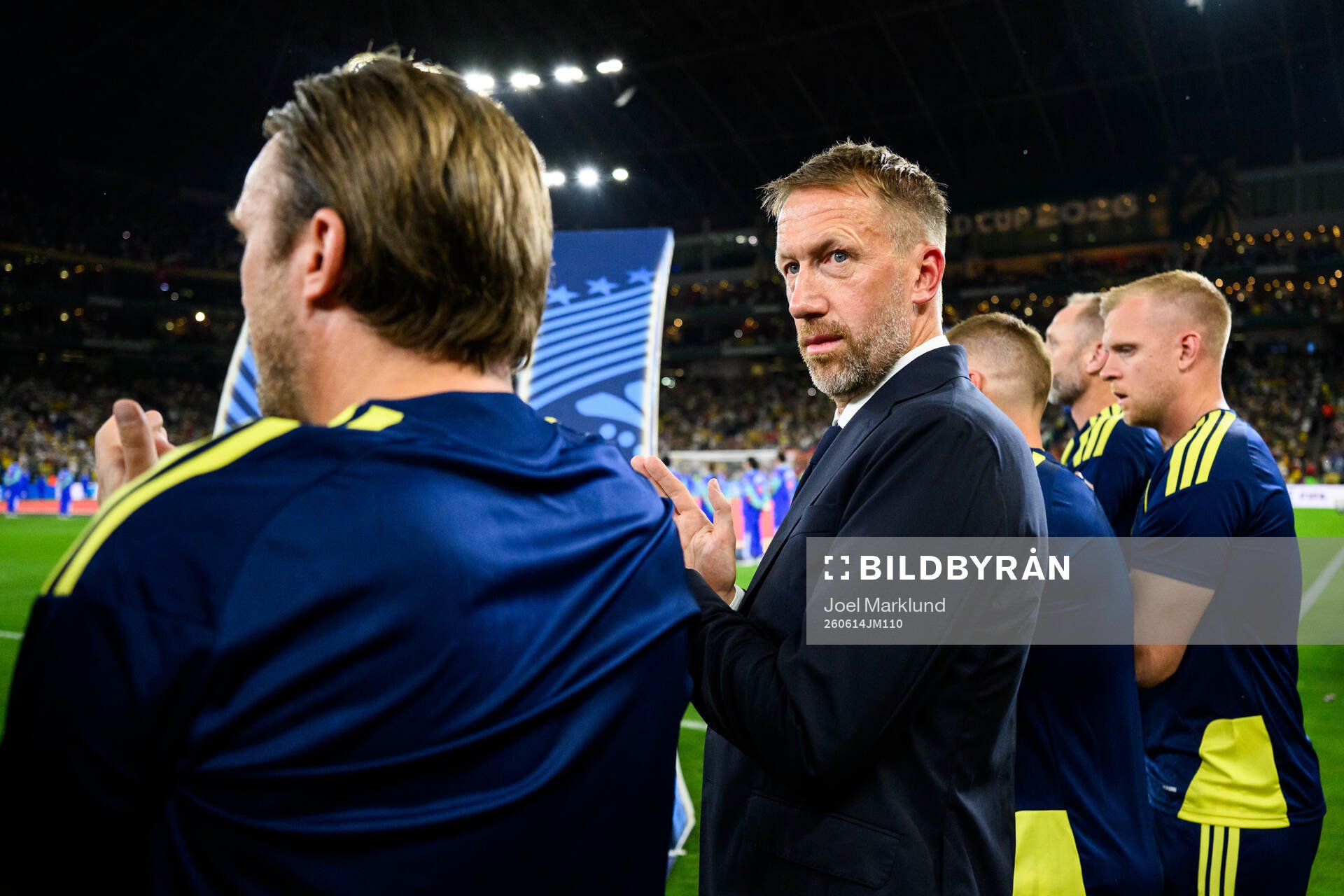 Head coach Graham Potter of Sweden