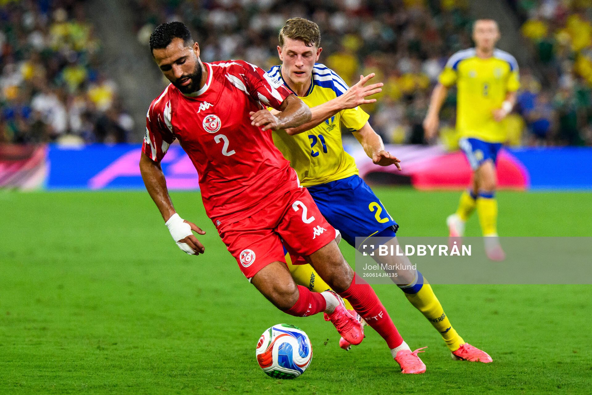 Ali Abdi of Tunisia and Alexander Bernhardsson of Sweden