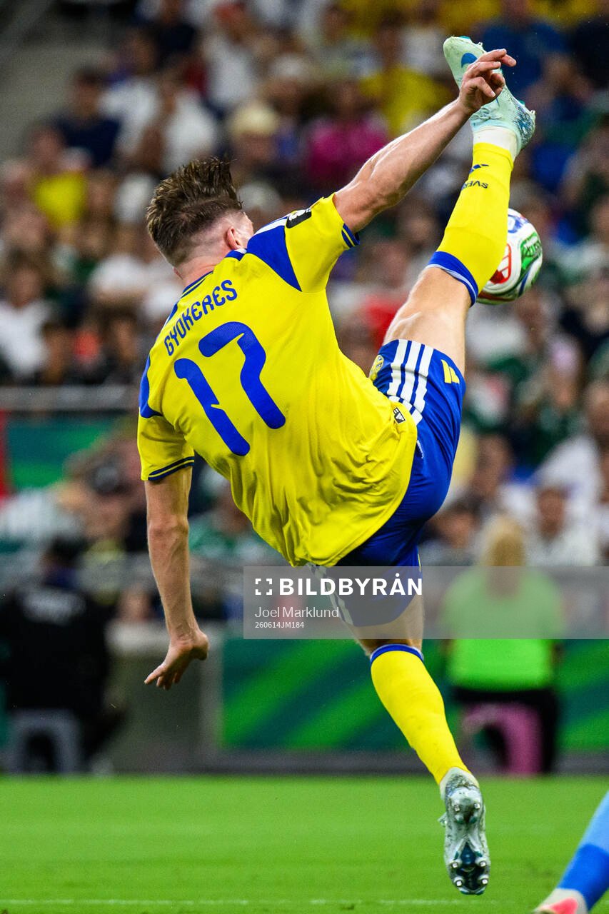 Viktor Gyökeres of Sweden