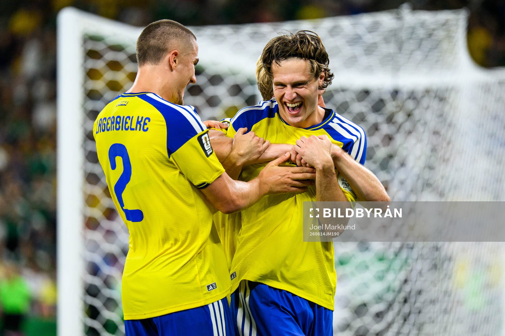 Gustaf Lagerbielke, Lucas Bergvall and Mattias Svanberg of