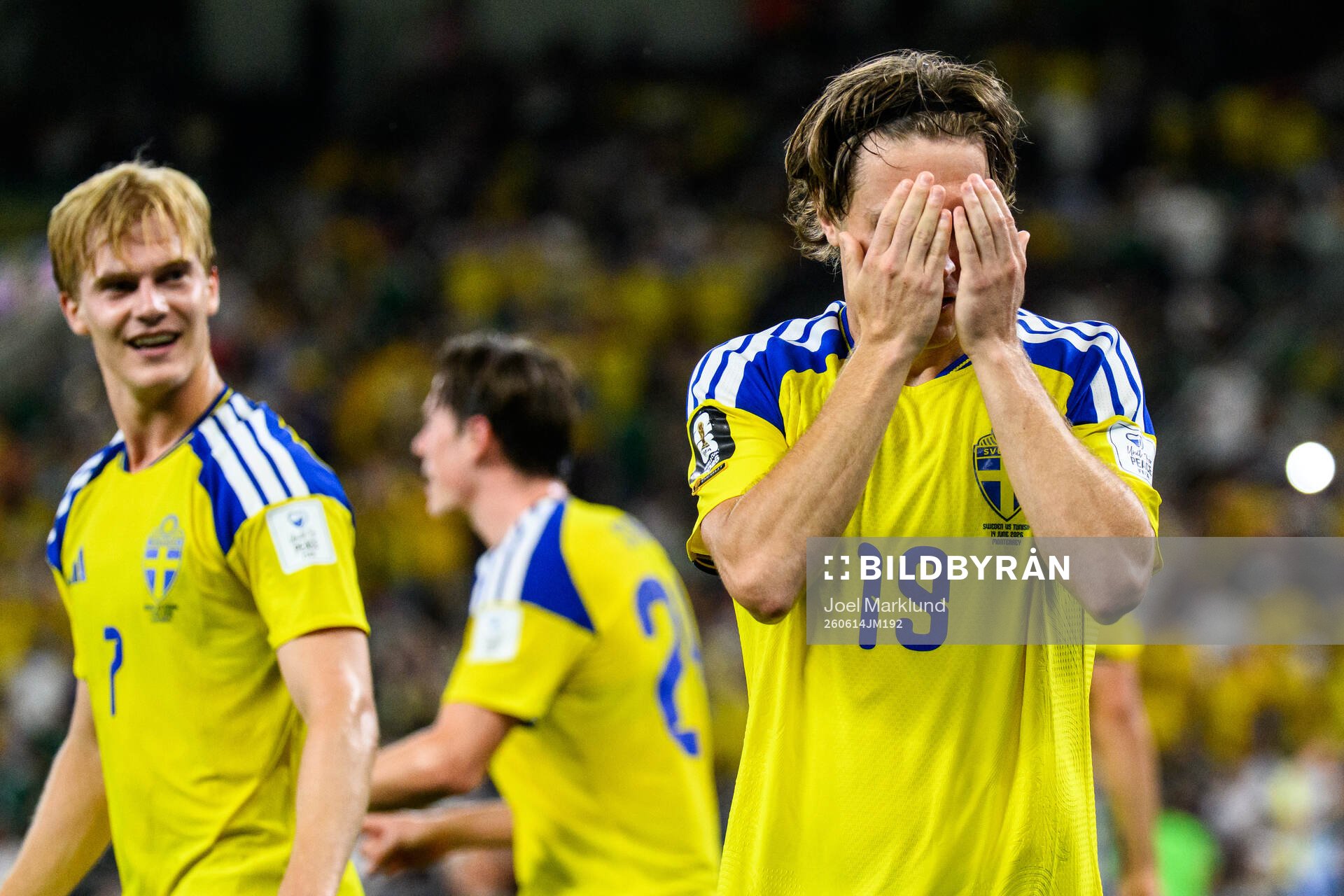 during the FIFA World Cup 2026 football match between