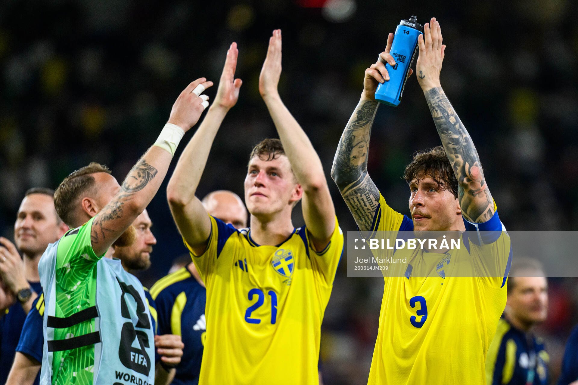 Alexander Bernhardsson and Victor Nilsson Lindelöf of