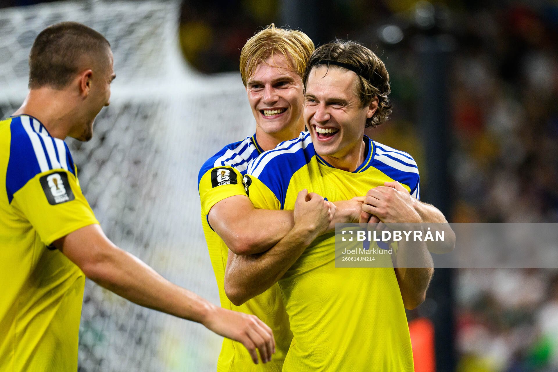 Gustaf Lagerbielke, Lucas Bergvall and Mattias Svanberg of