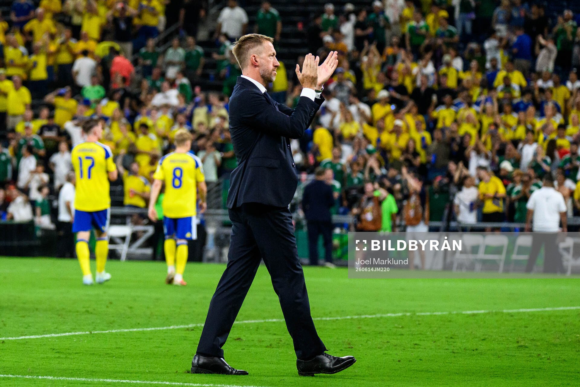 Head coach Graham Potter of Sweden