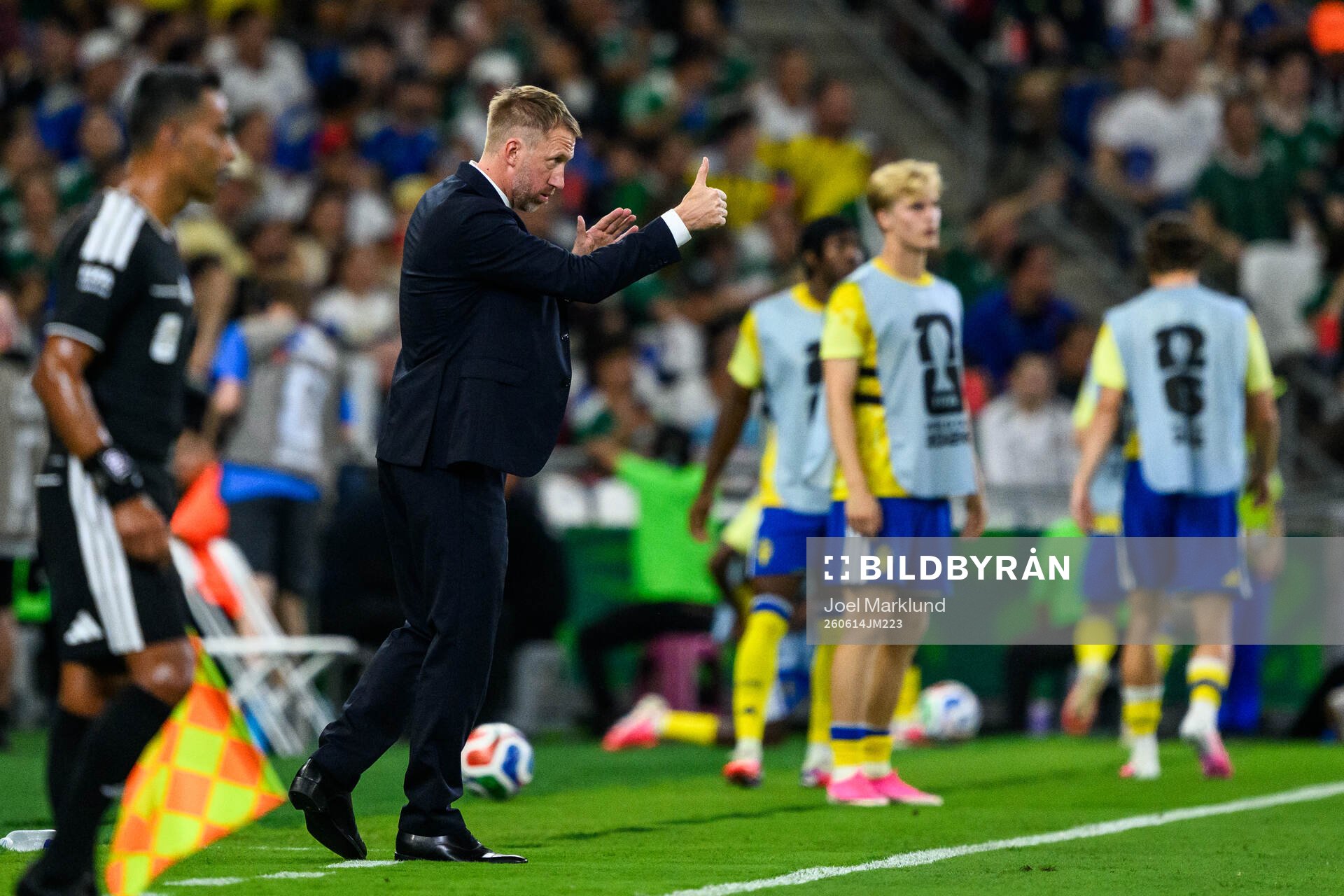 Head coach Graham Potter of Sweden