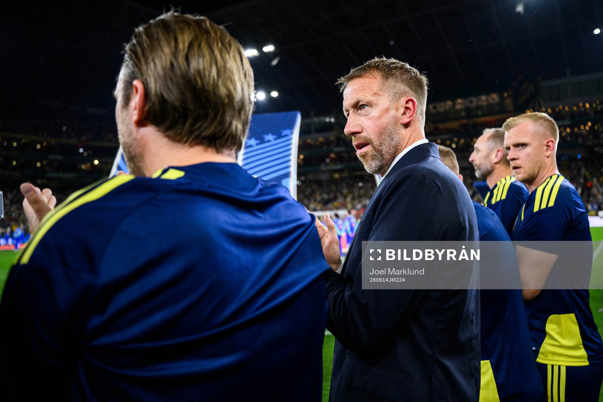 Head coach Graham Potter of Sweden
