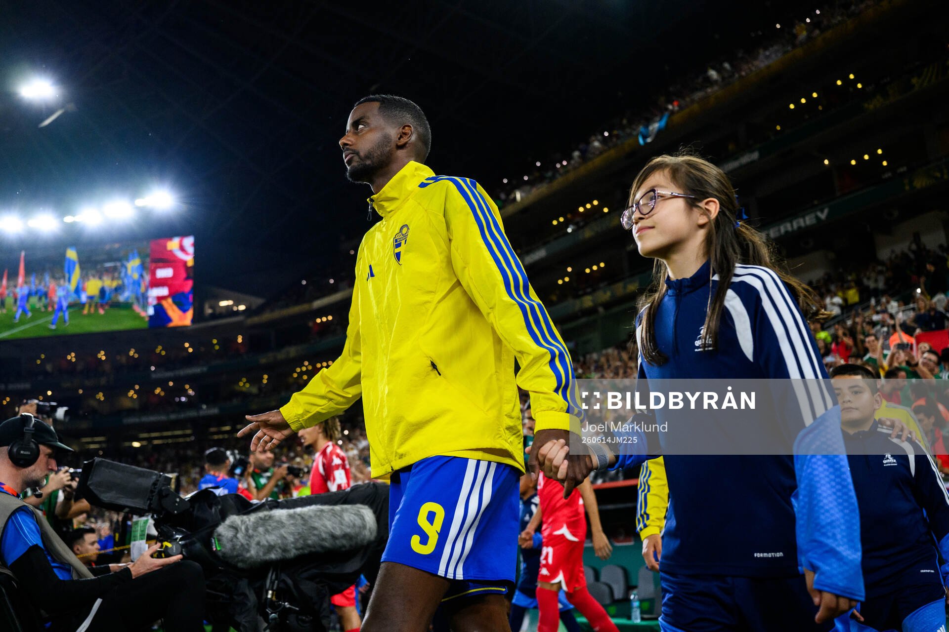 Alexander Isak of Sweden