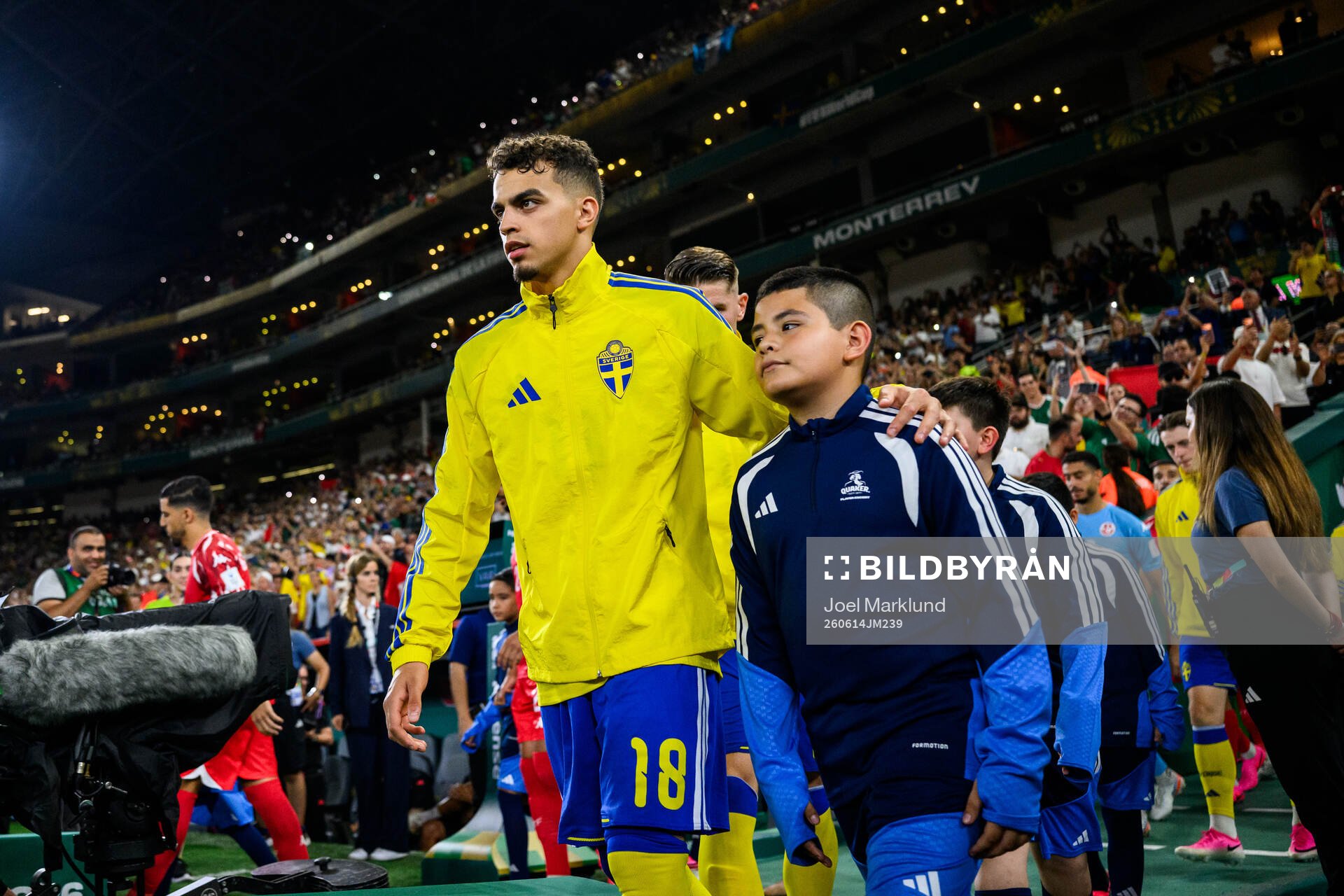 Yasin Ayari of Sweden