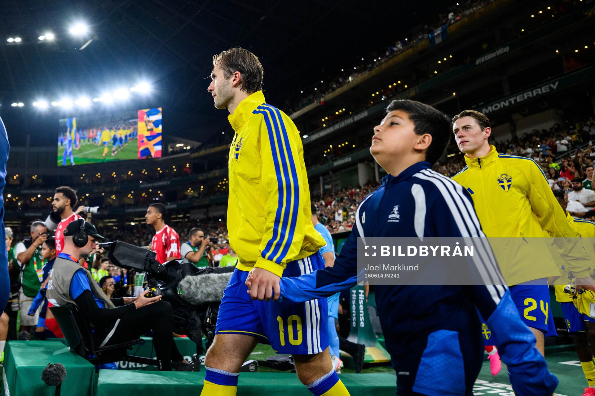 Benjamin Nygren and Elliot Stroud of Sweden