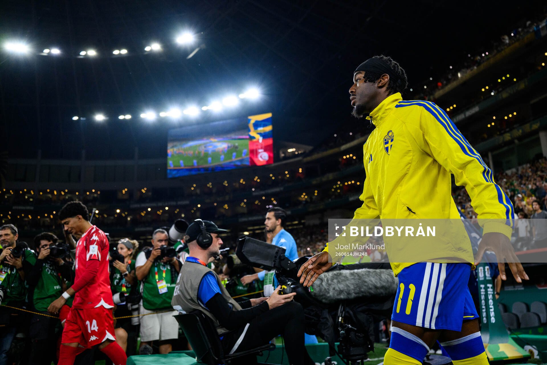 Anthony Elanga of Sweden