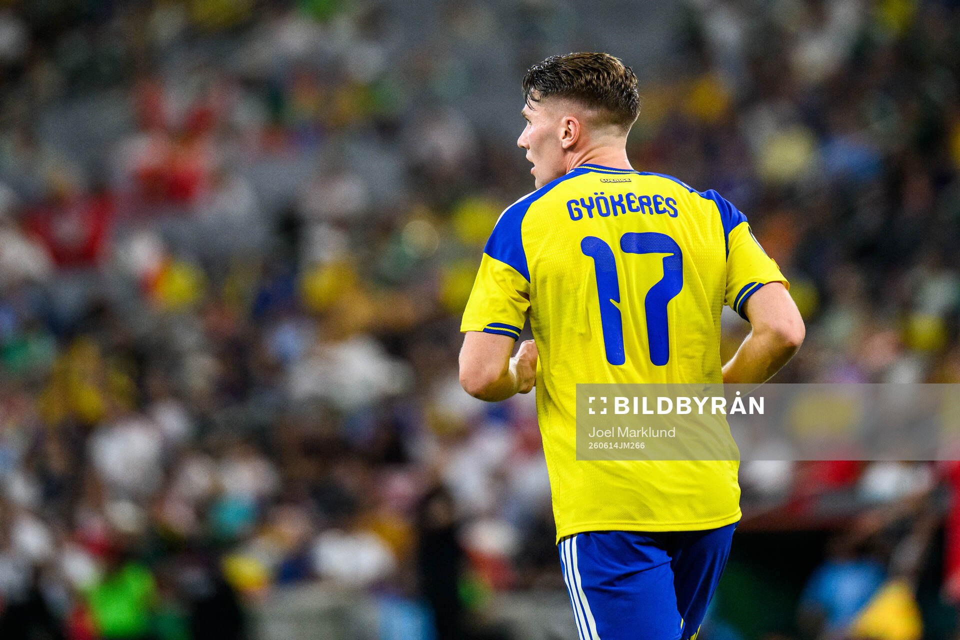 Viktor Gyökeres of Sweden