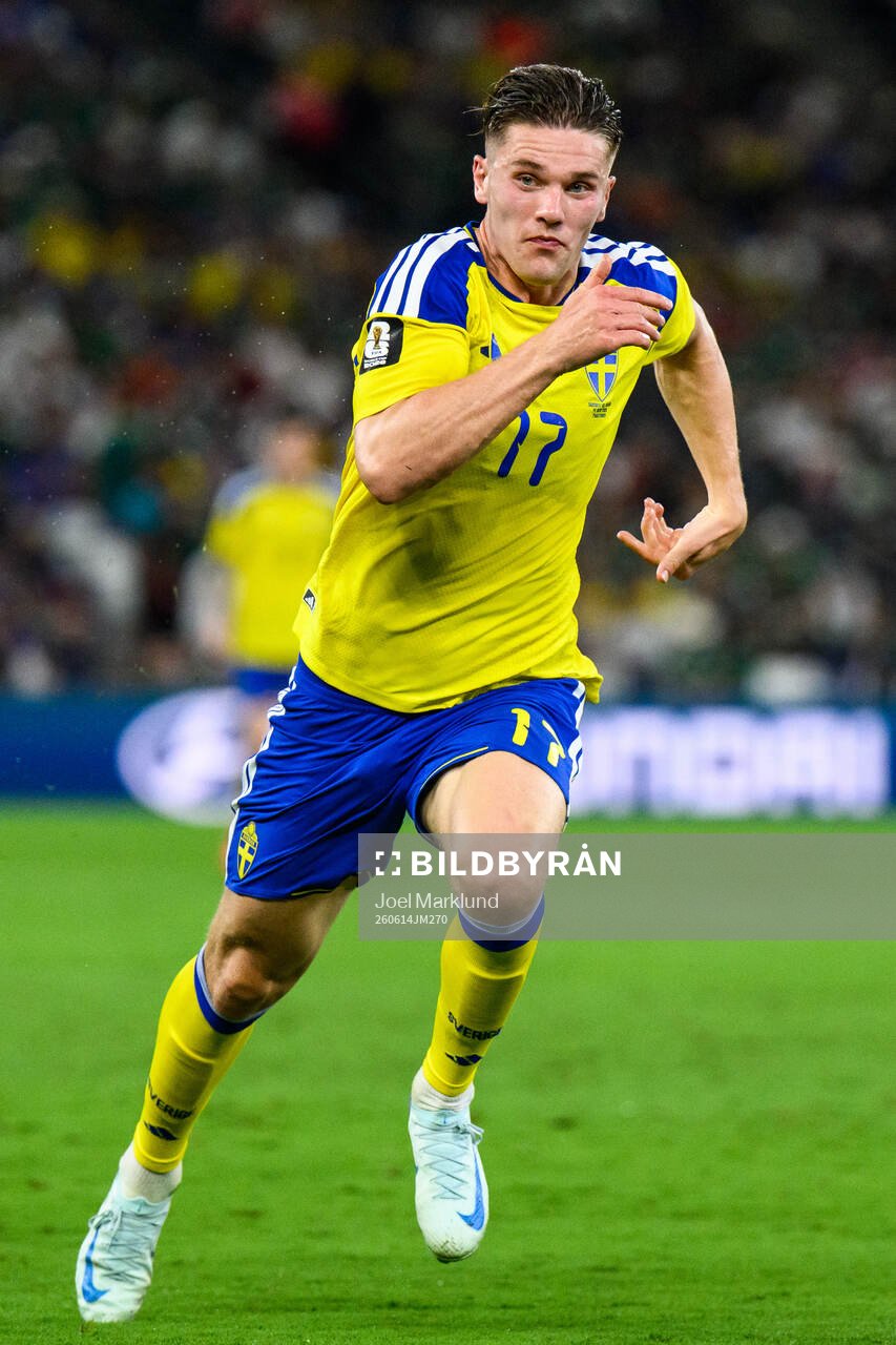 Viktor Gyökeres of Sweden