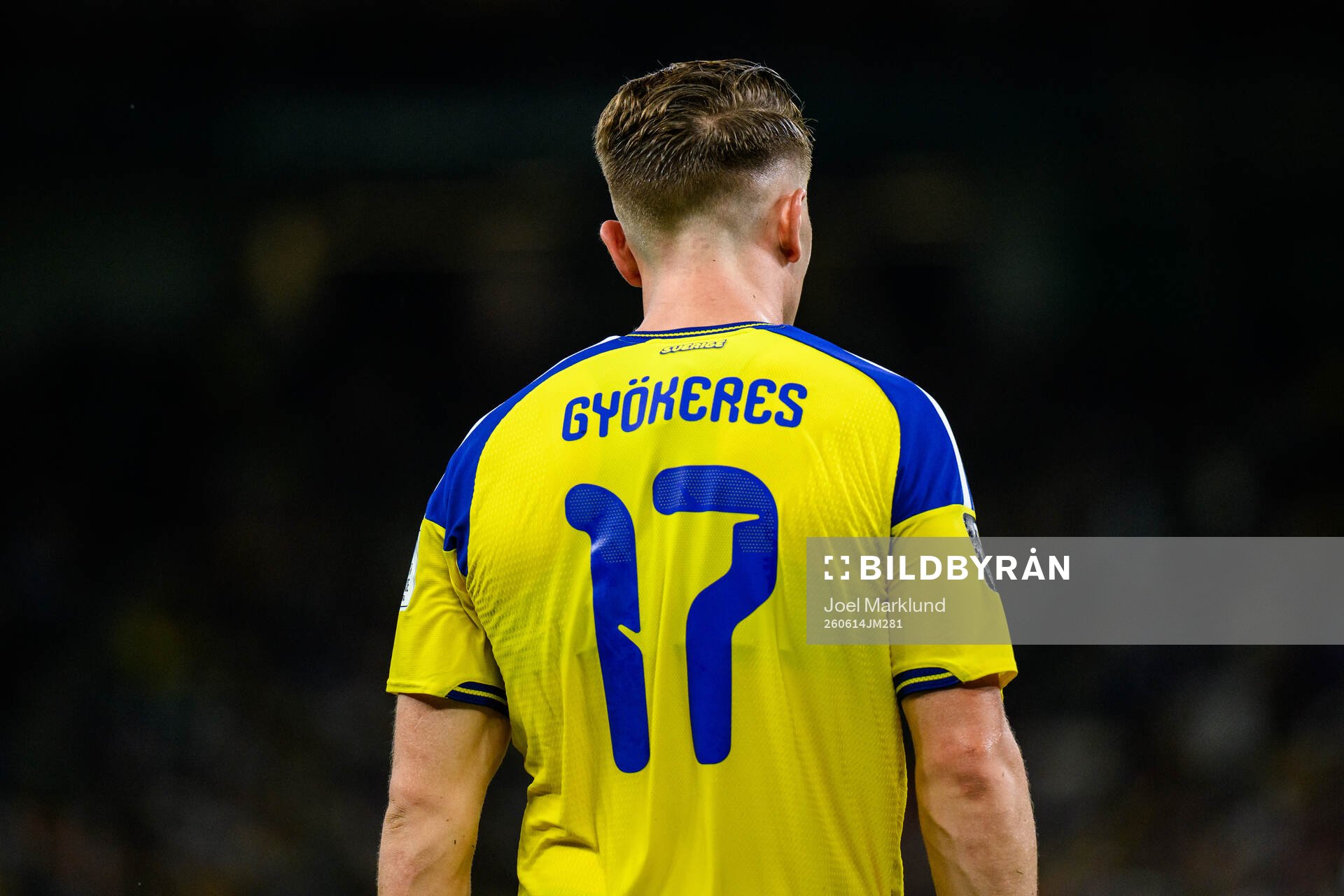 Viktor Gyökeres of Sweden