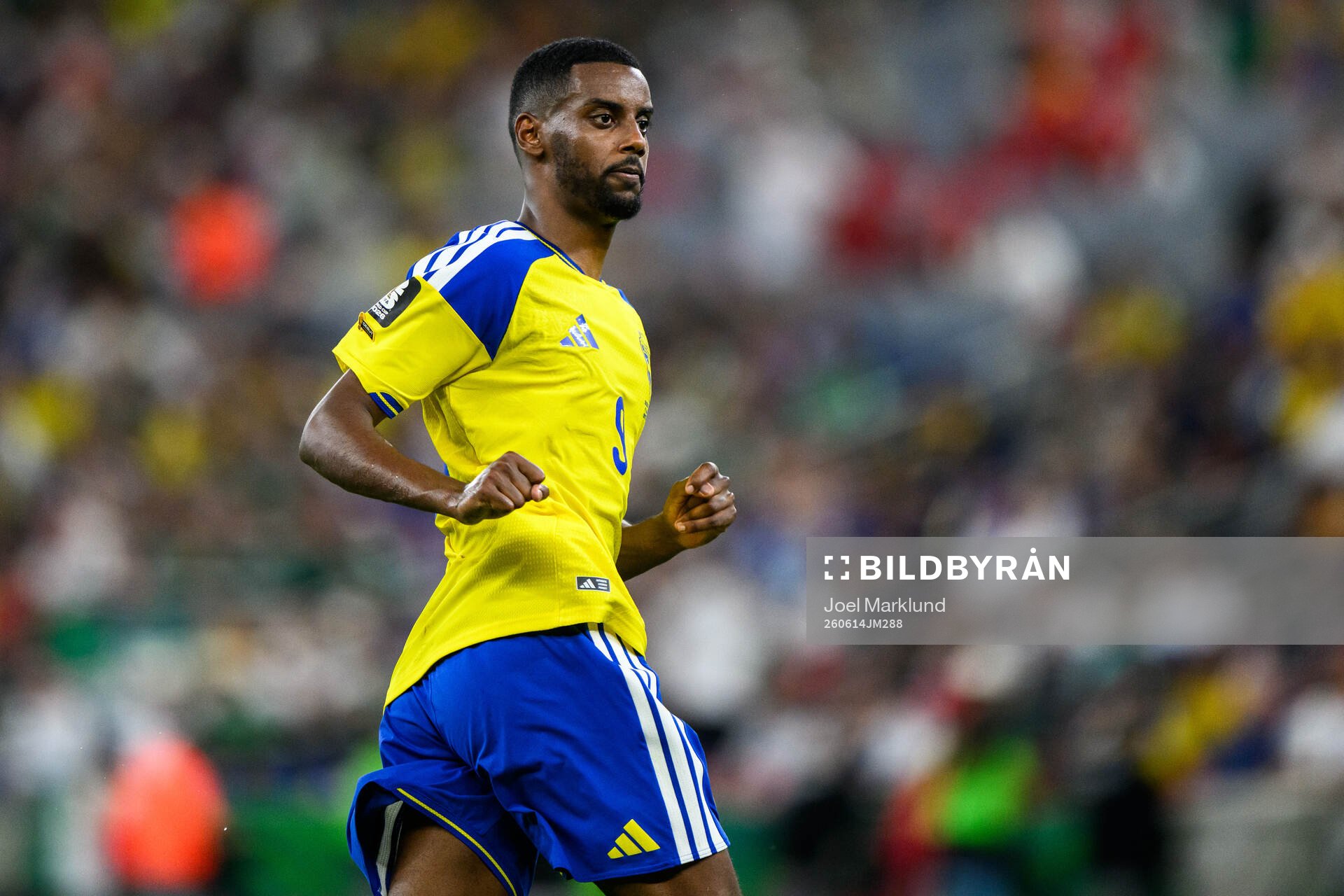 Alexander Isak of Sweden