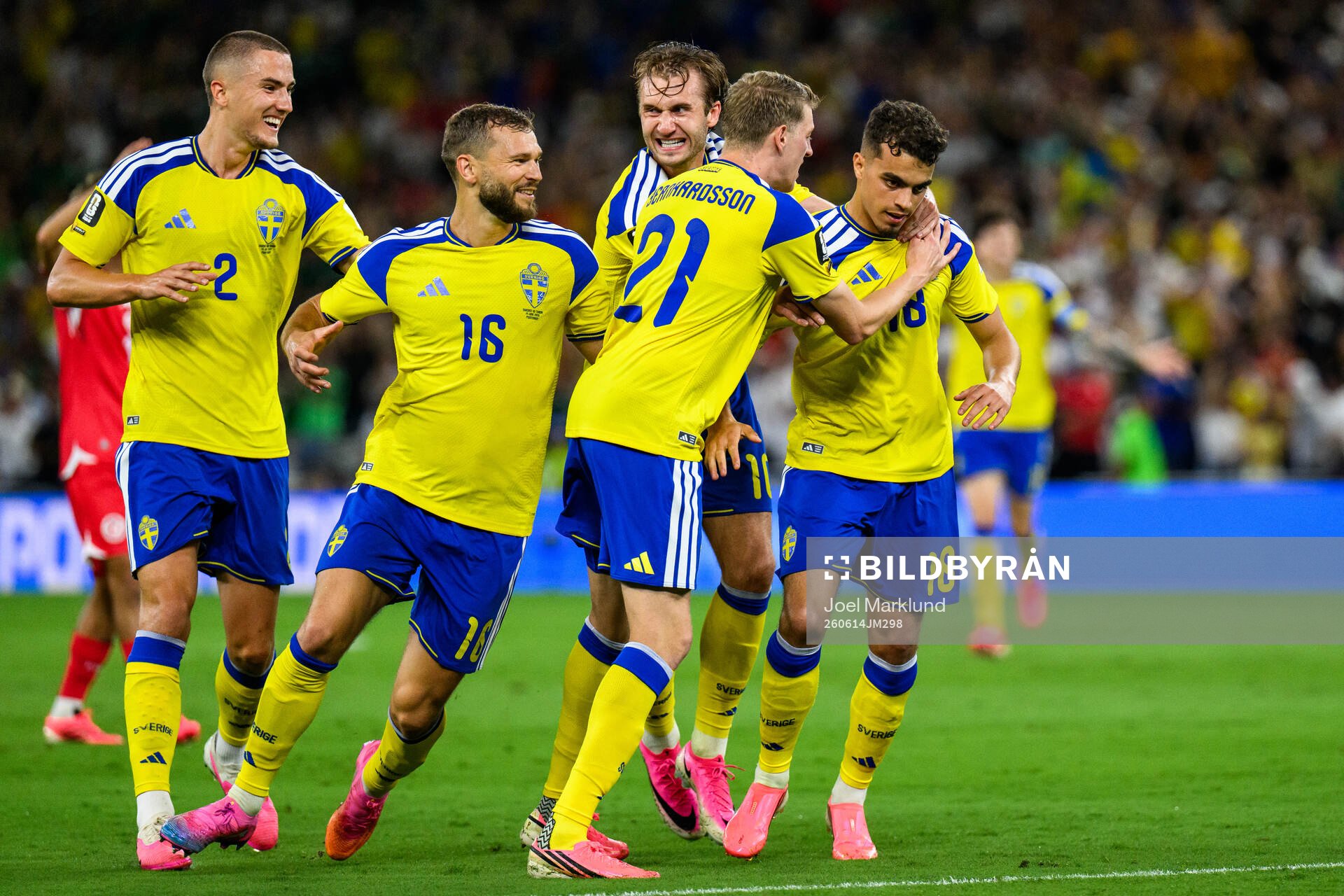 Gustaf Lagerbielke, Jesper Karlström, goalkeeper Jacob