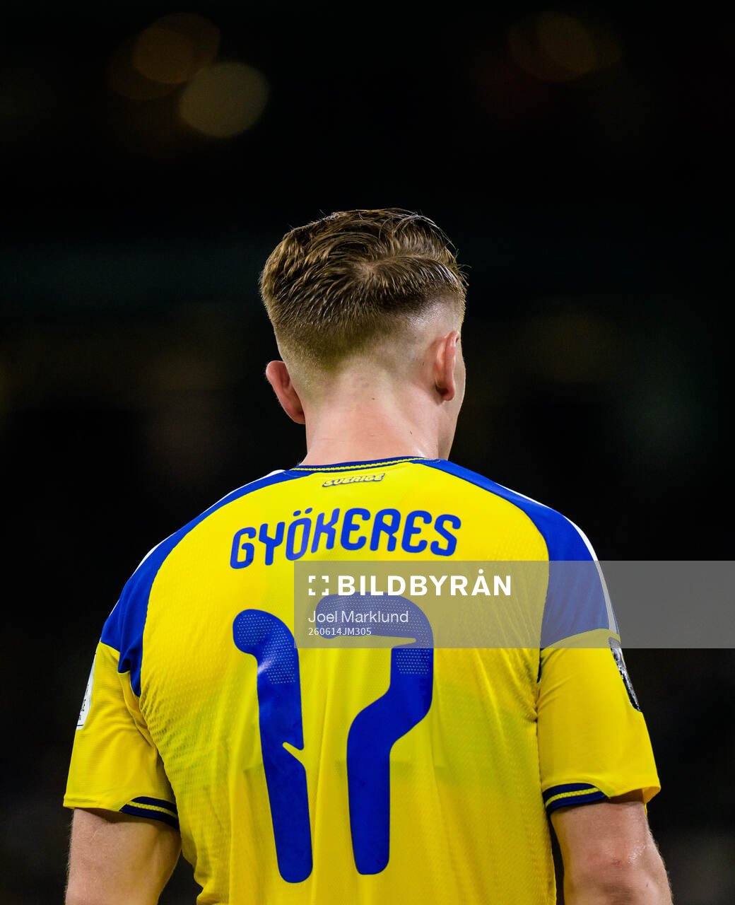 Viktor Gyökeres of Sweden
