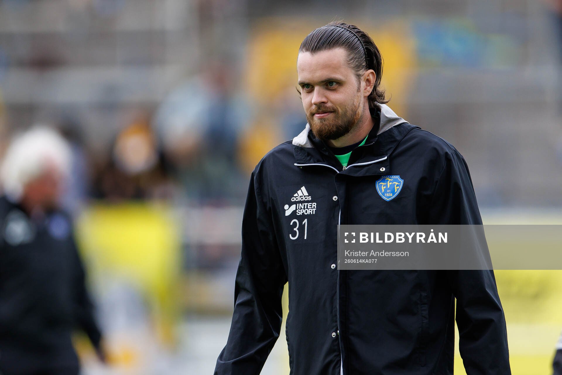Falkenbergs målvakt Oscar Linnér