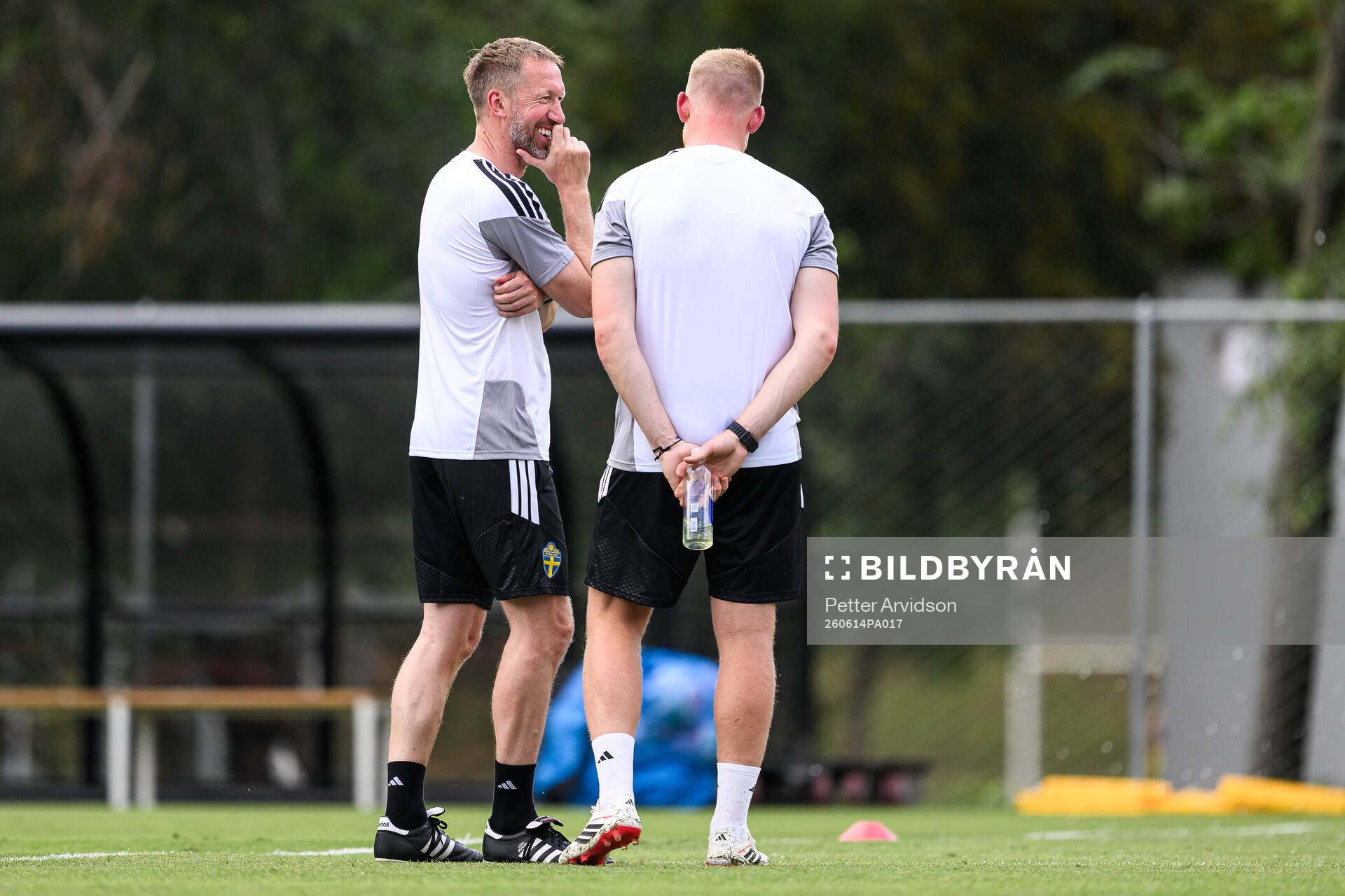 Head coach Graham Potter of the Swedish national football