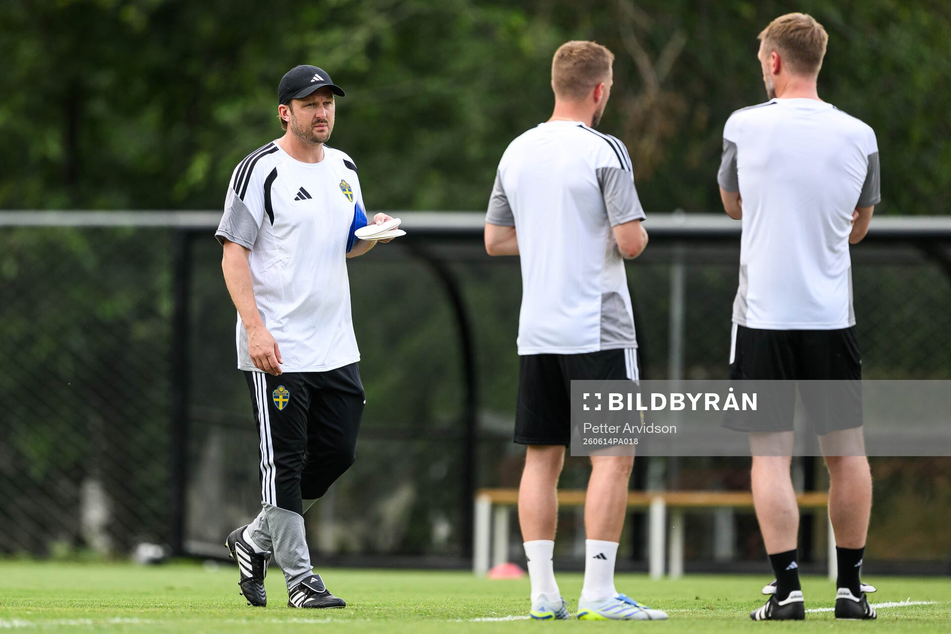 Assistant coach Björn Hamberg of the Swedish national