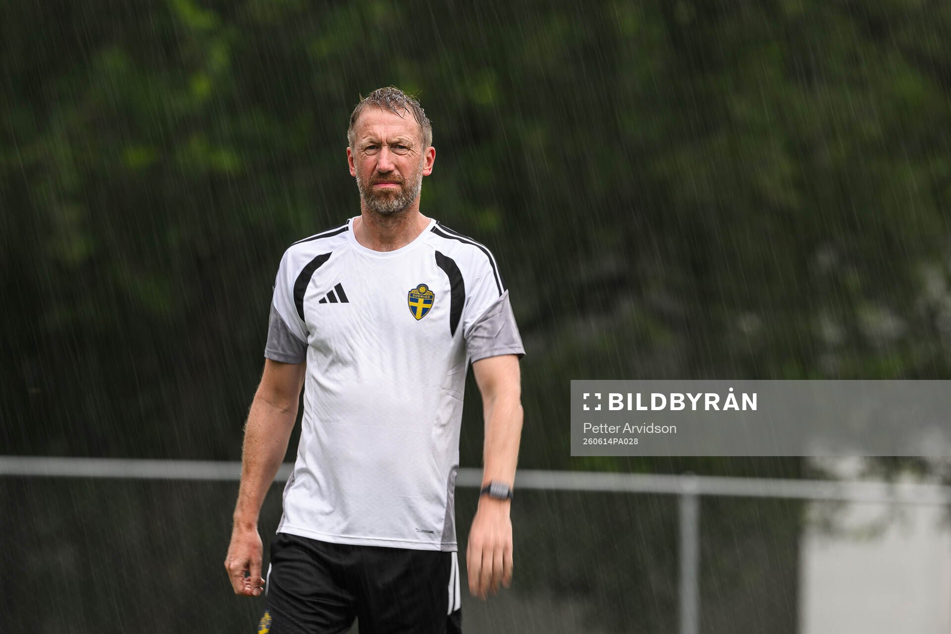 Head coach Graham Potter of the Swedish national football