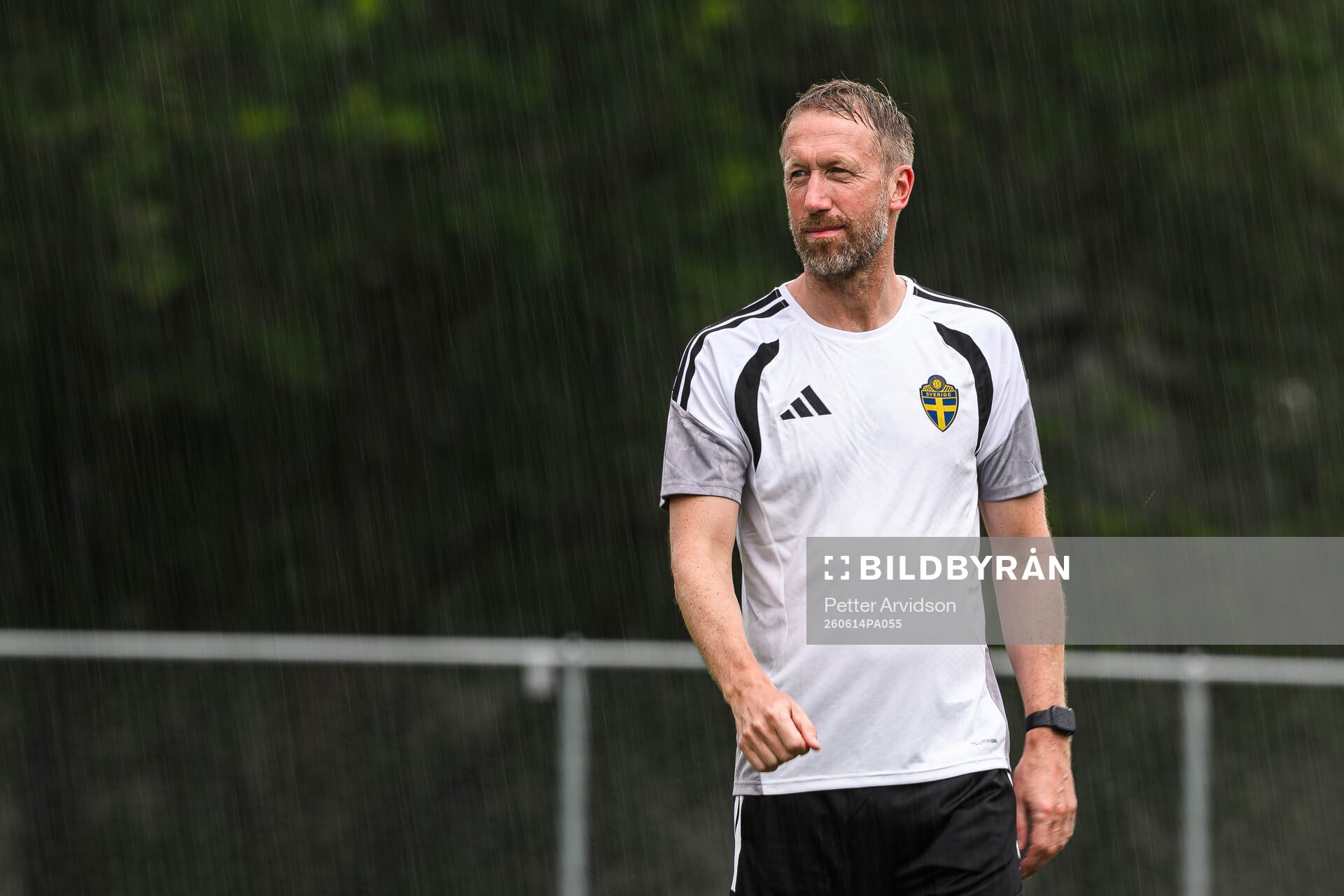 Head coach Graham Potter of the Swedish national football