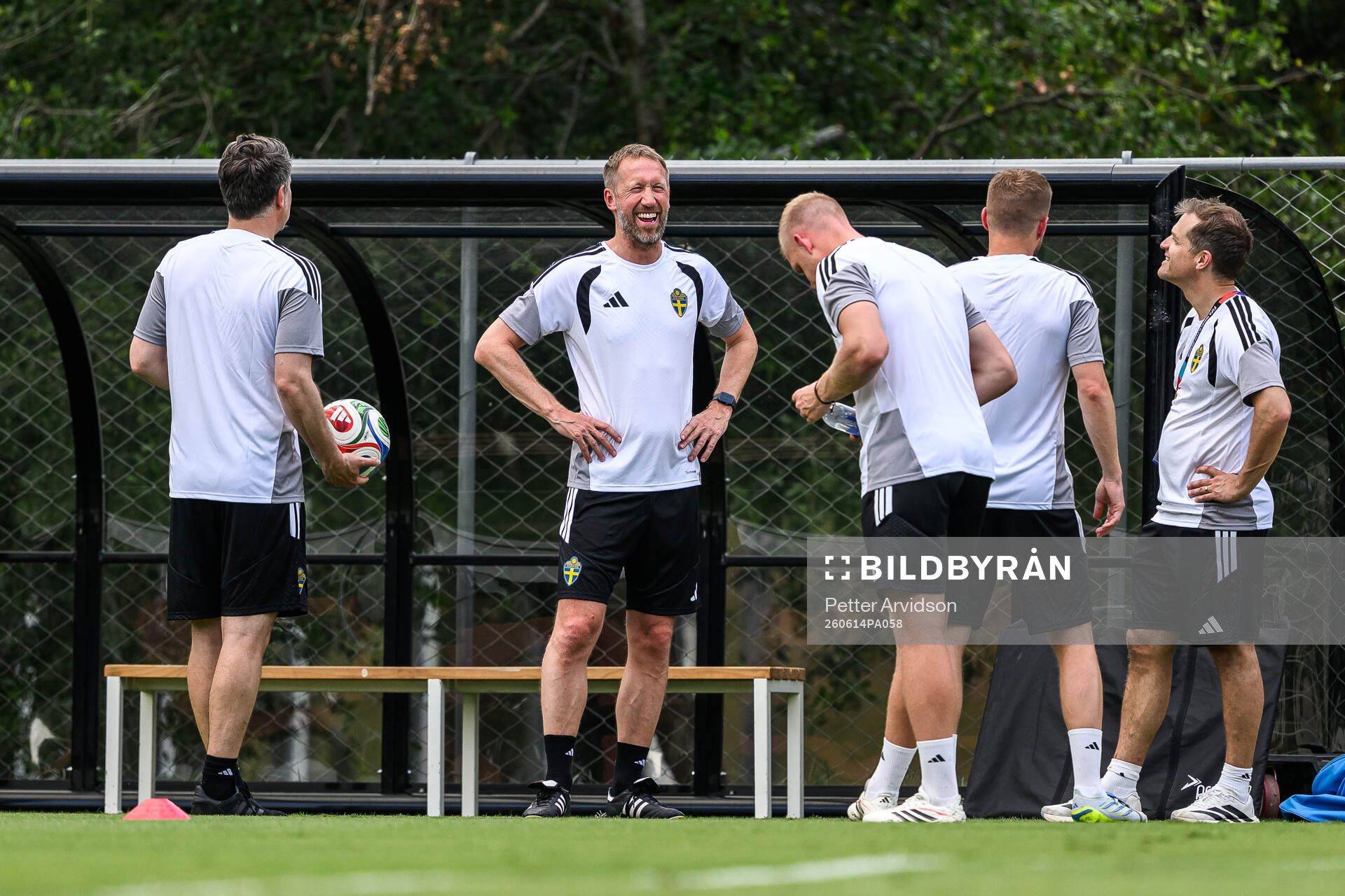 Head coach Graham Potter of the Swedish national football