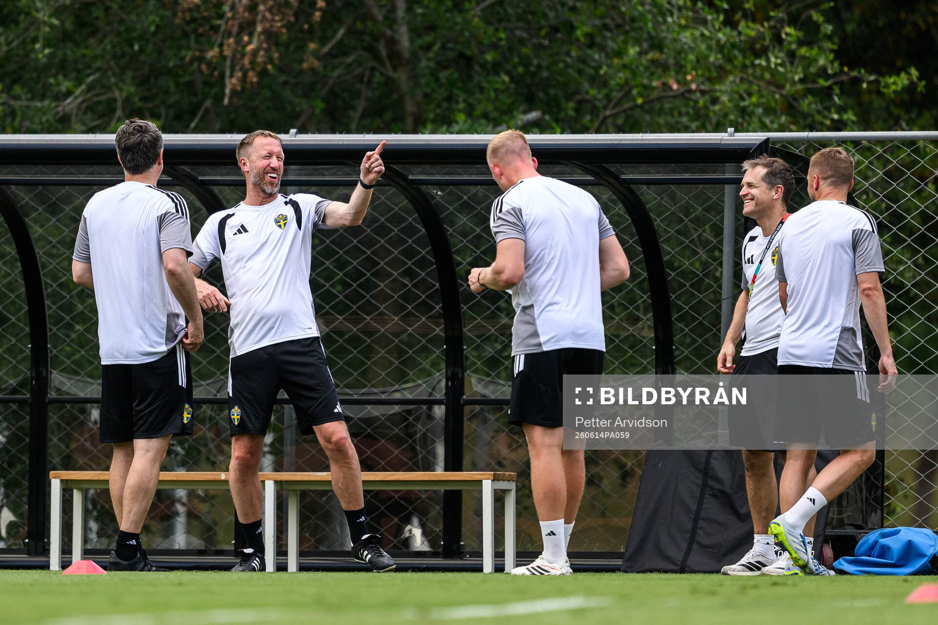 Head coach Graham Potter of the Swedish national football