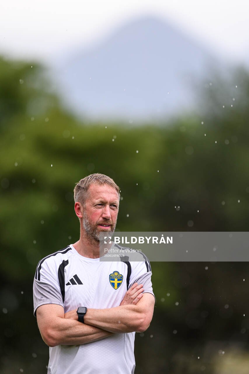 Head coach Graham Potter of the Swedish national football