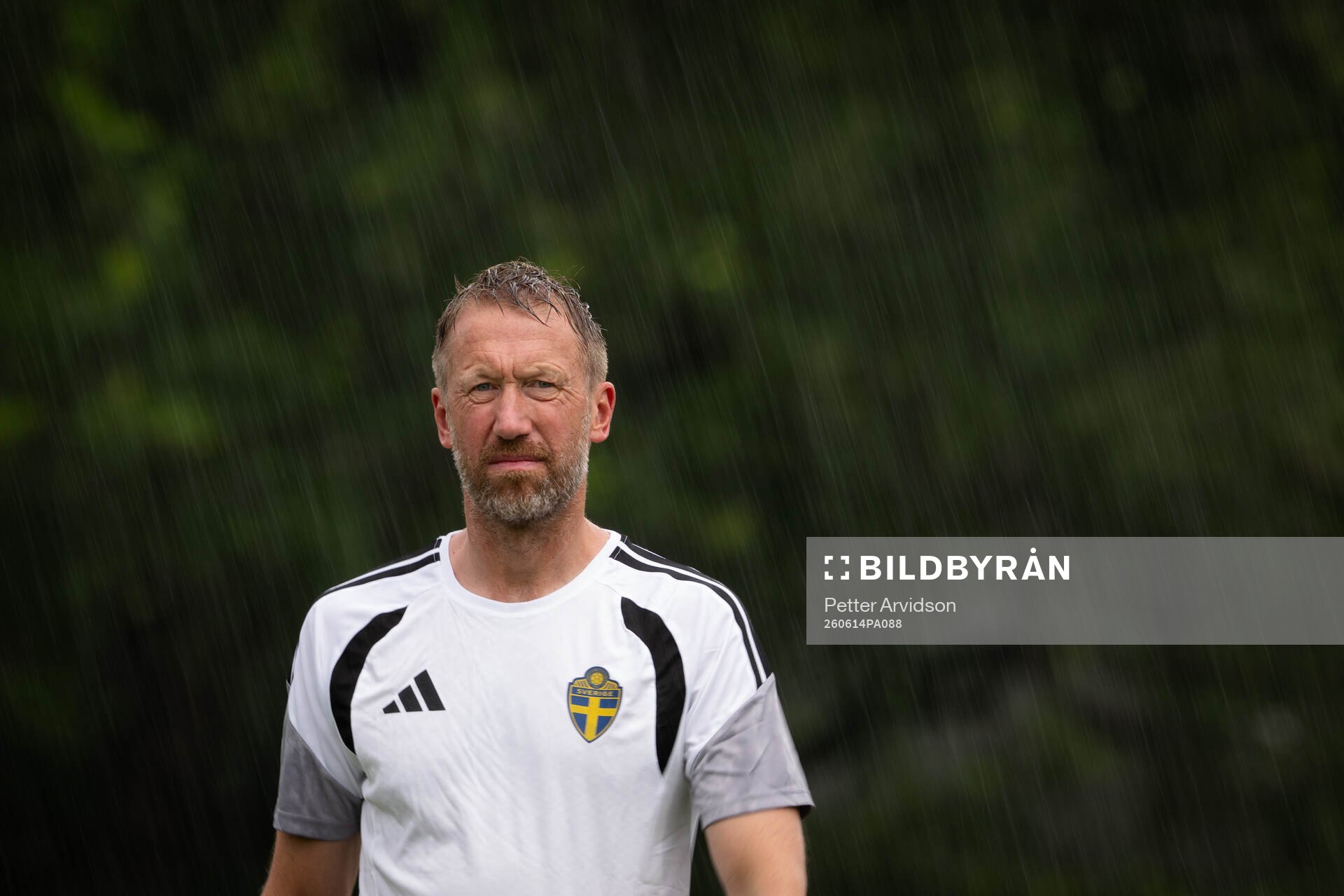 Head coach Graham Potter of the Swedish national football
