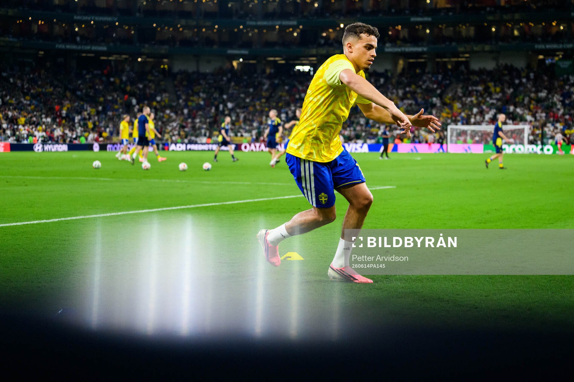 Yasin Ayari of Sweden