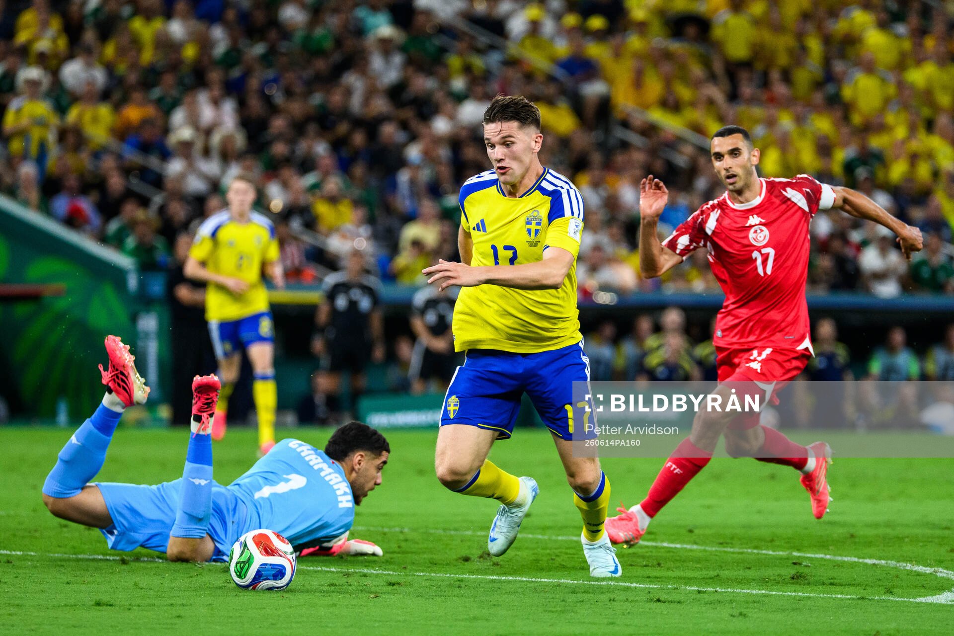Viktor Gyökeres of Sweden
