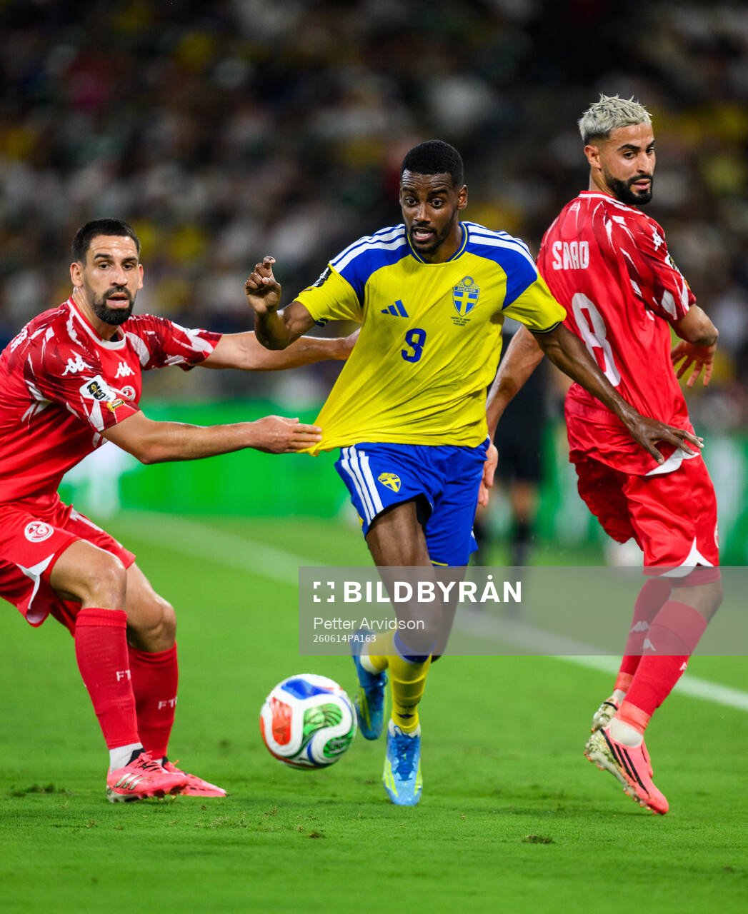 Alexander Isak of Sweden