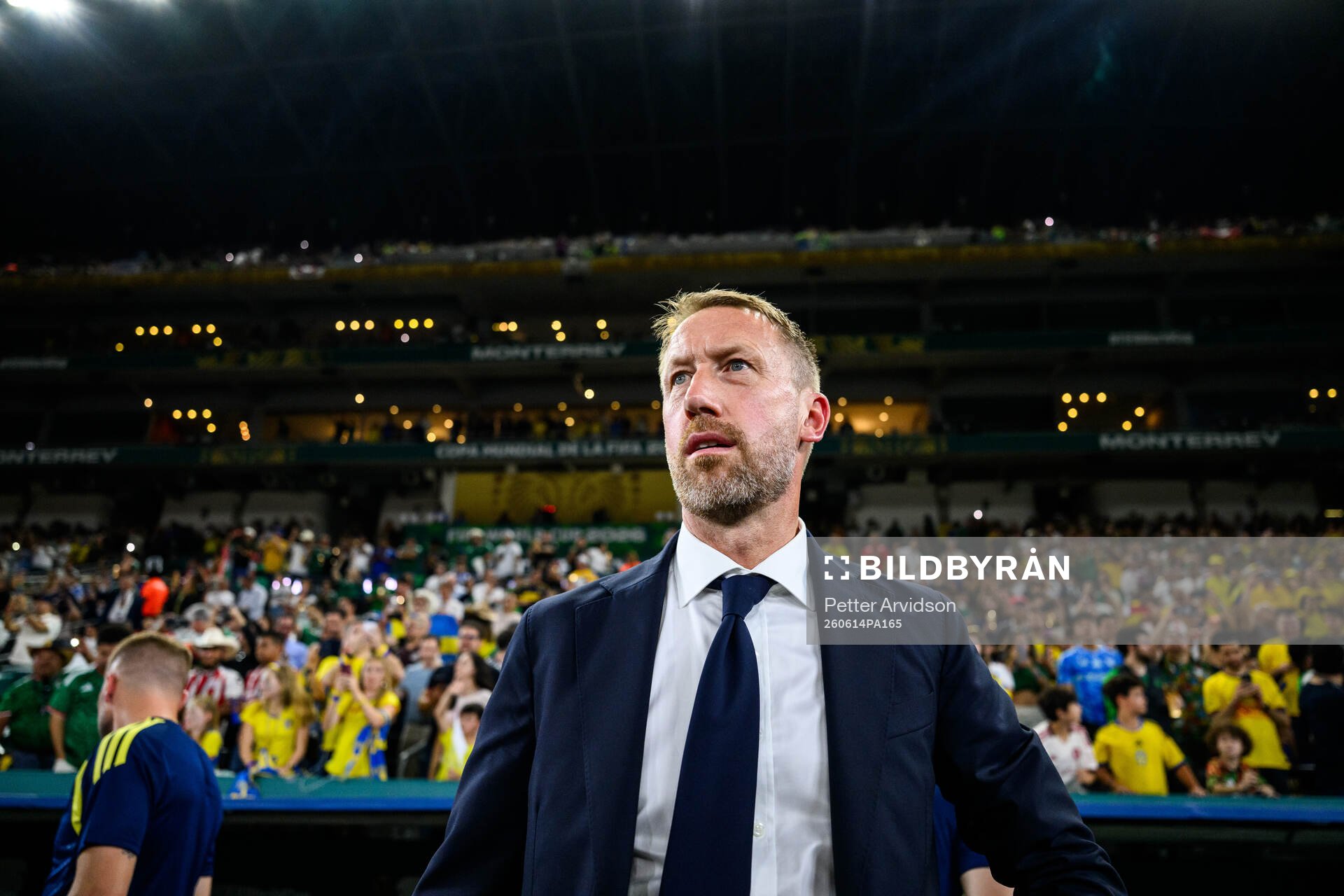 Head coach Graham Potter of Sweden