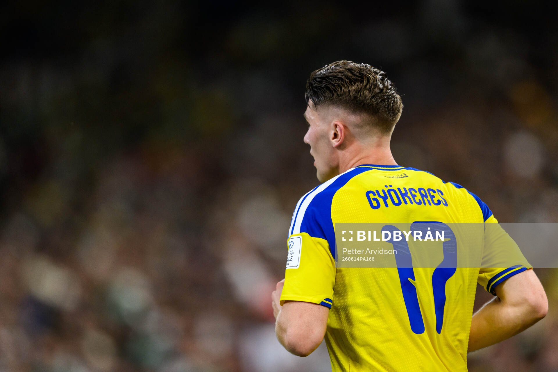 Viktor Gyökeres of Sweden