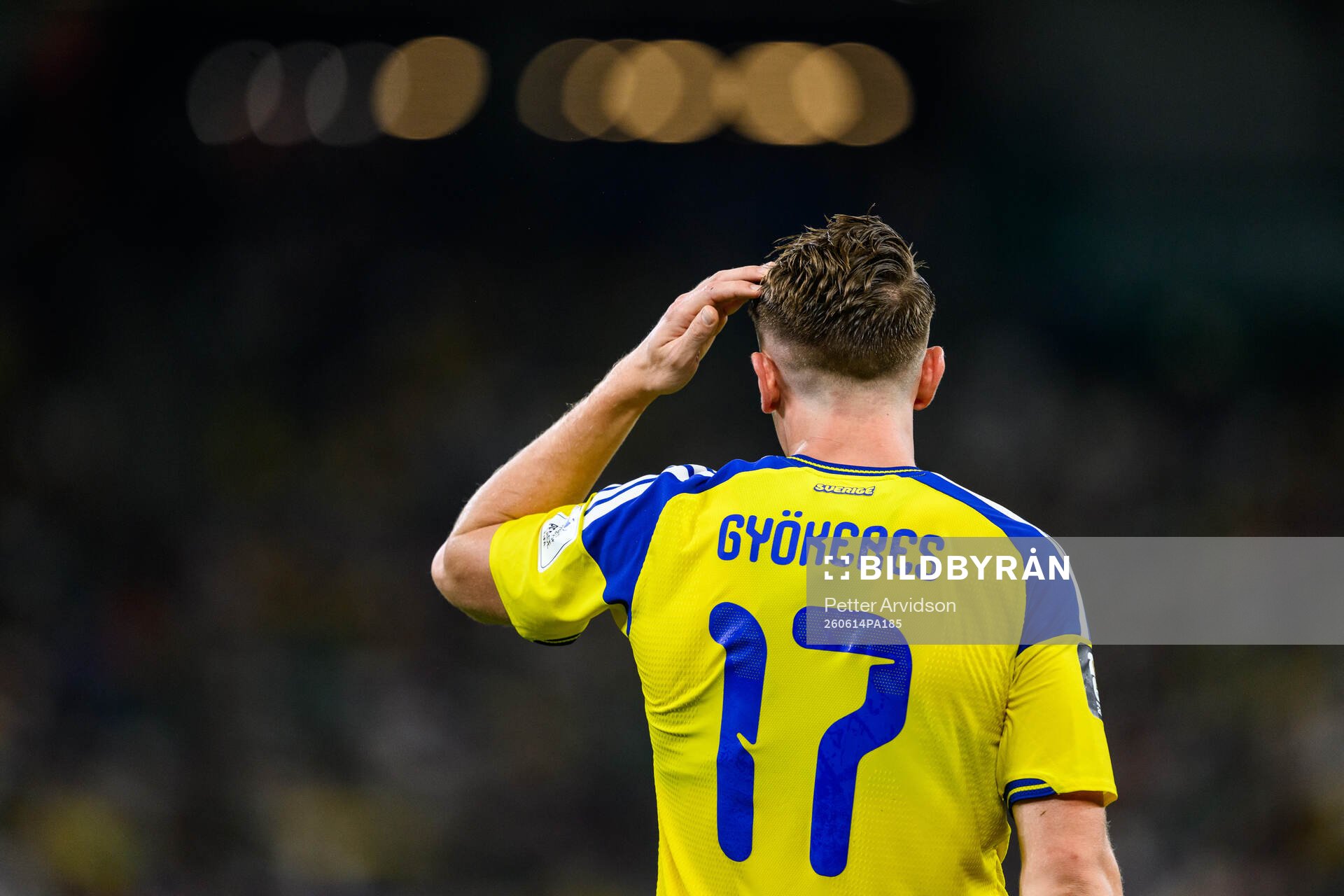 Viktor Gyökeres of Sweden