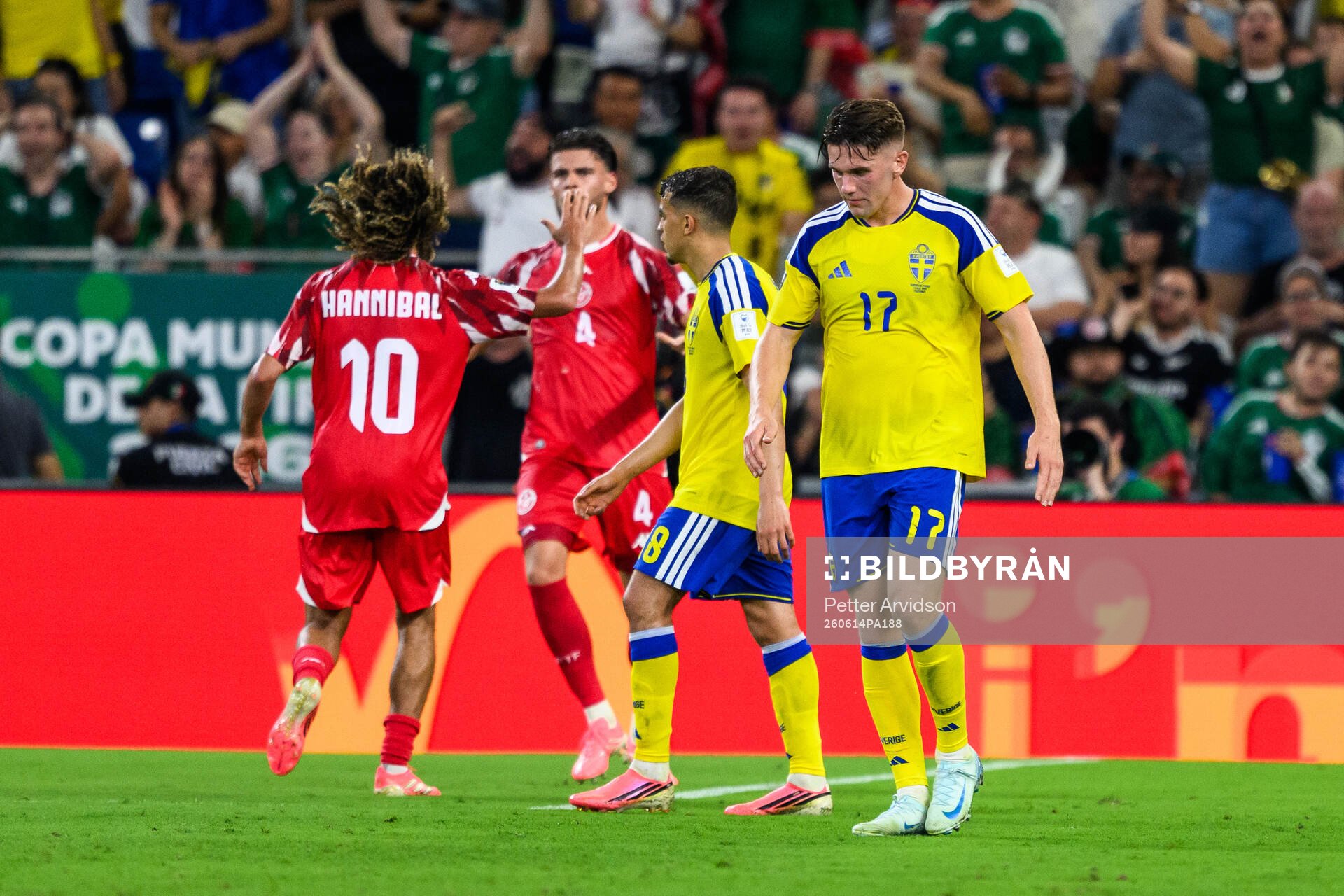 Viktor Gyökeres of Sweden looks dejected