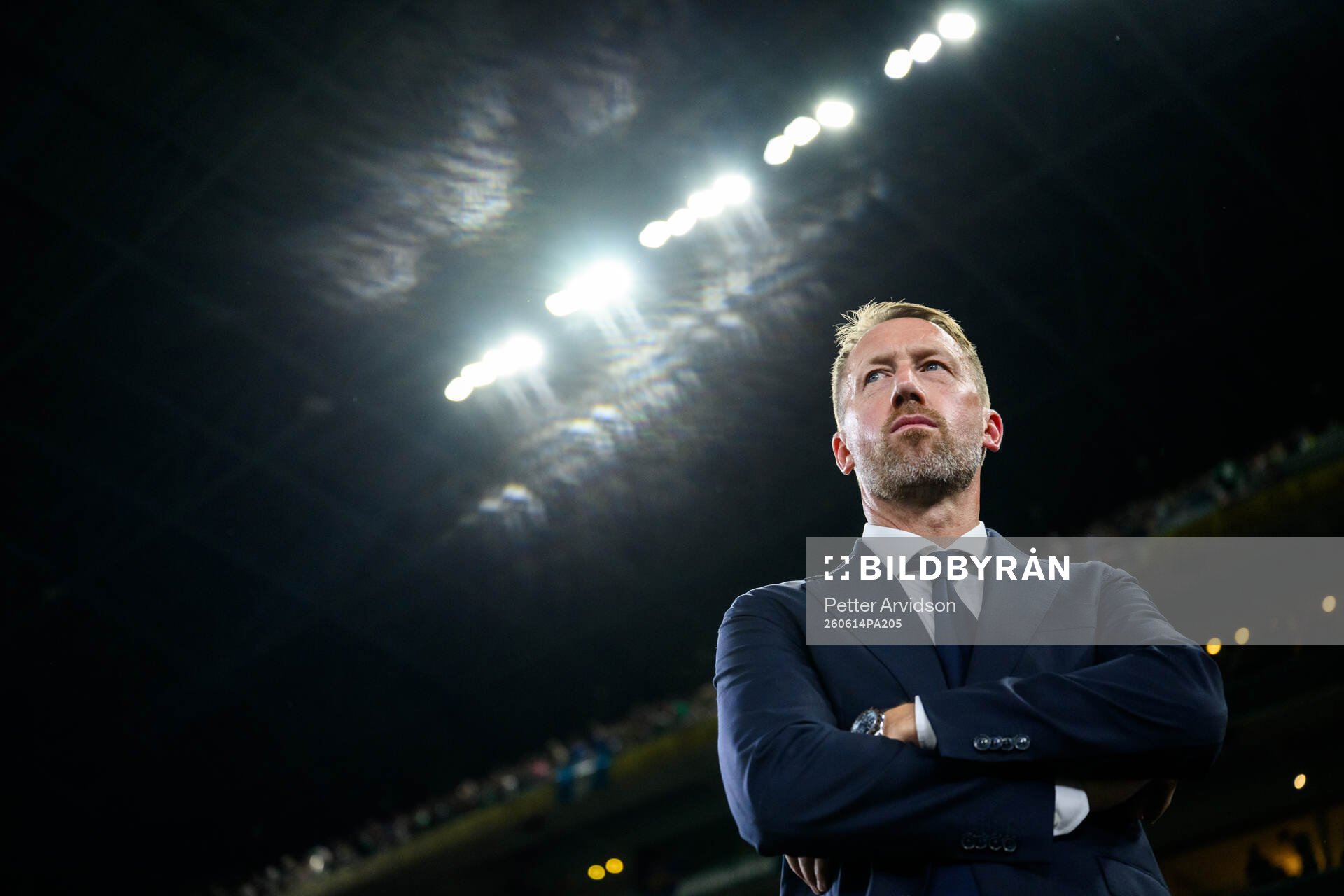 Head coach Graham Potter of Sweden
