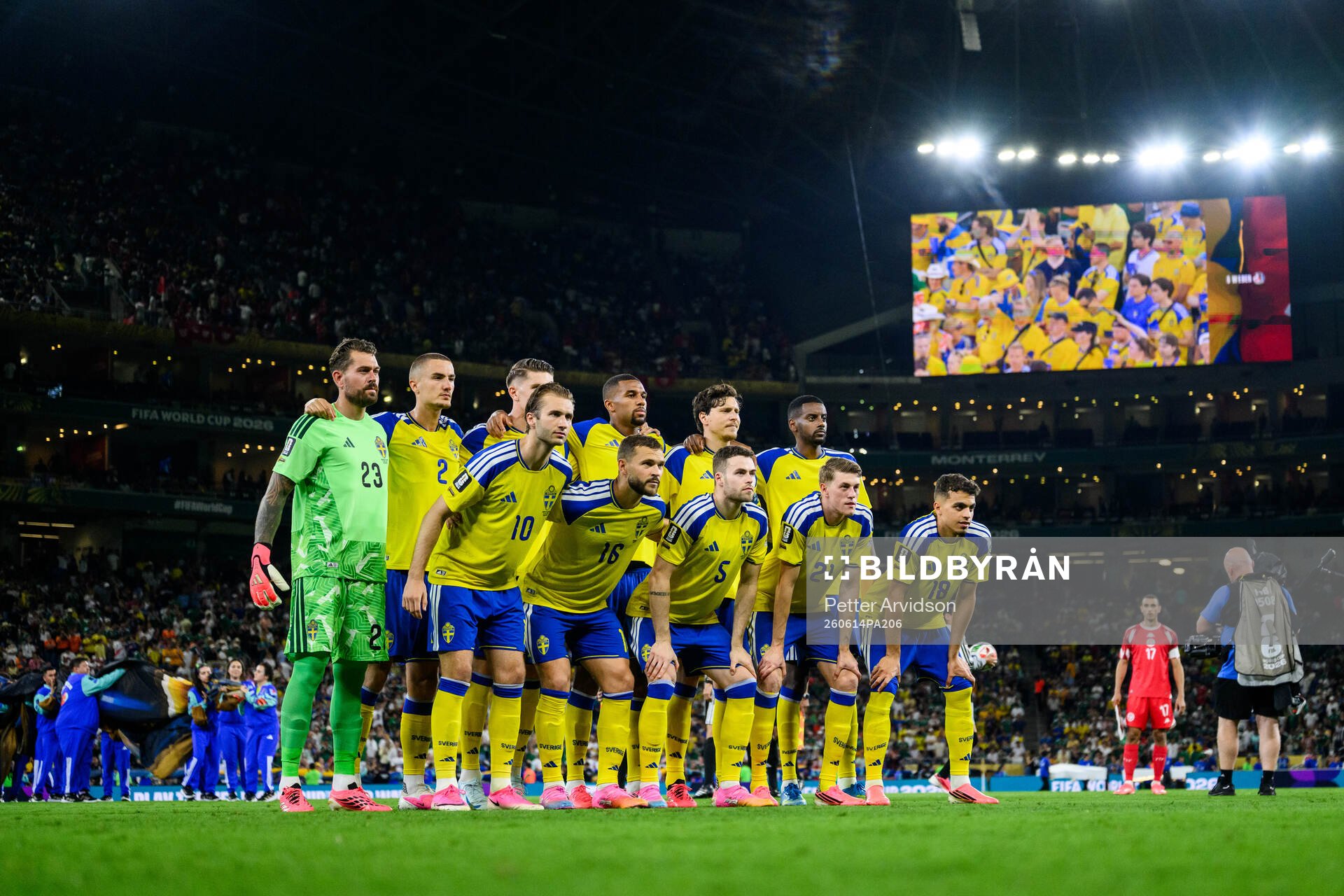 goalkeeper Kristoffer Nordfeldt, Gustaf Lagerbielke, Viktor