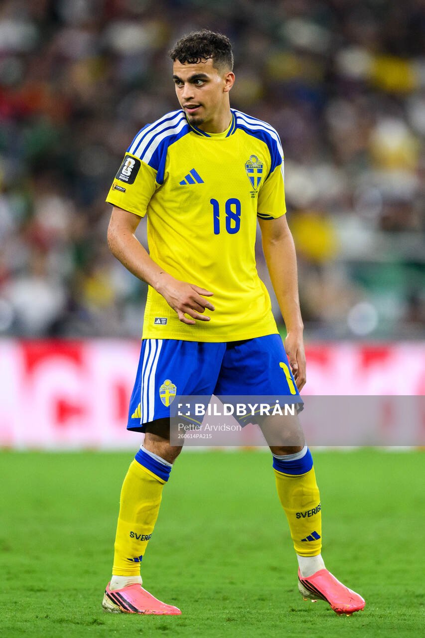 Yasin Ayari of Sweden