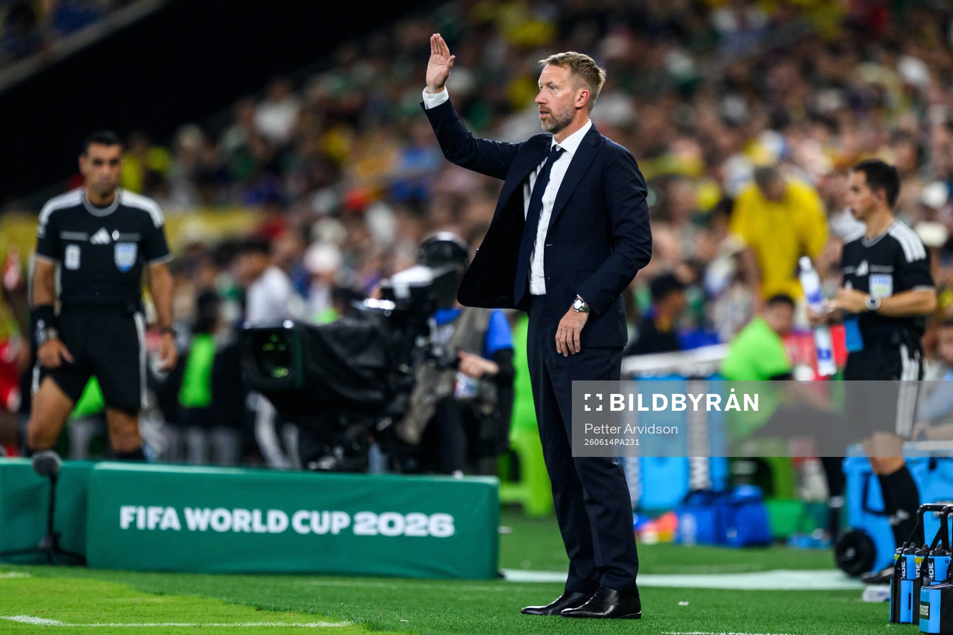 Head coach Graham Potter of Sweden