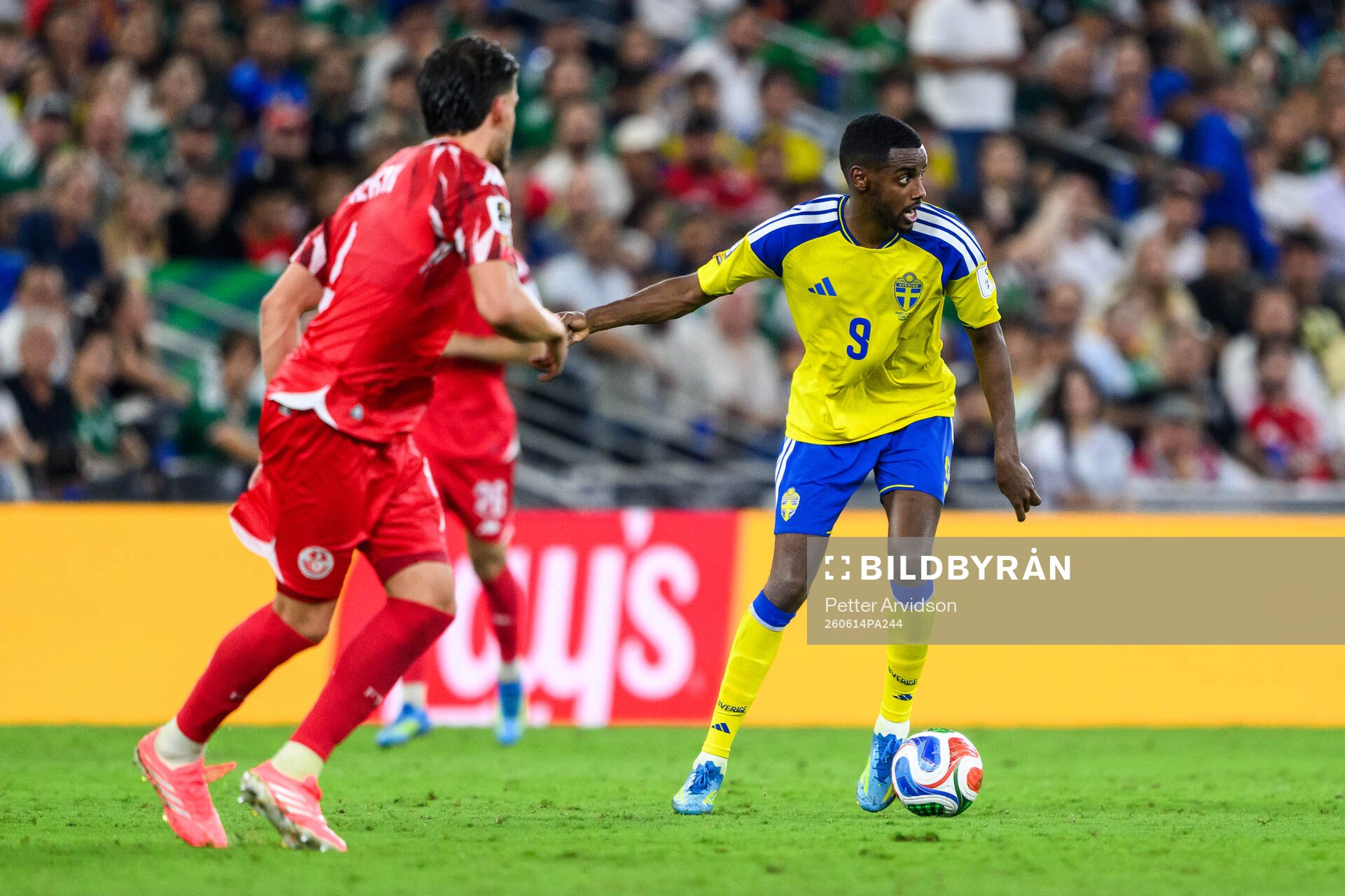 Alexander Isak of Sweden