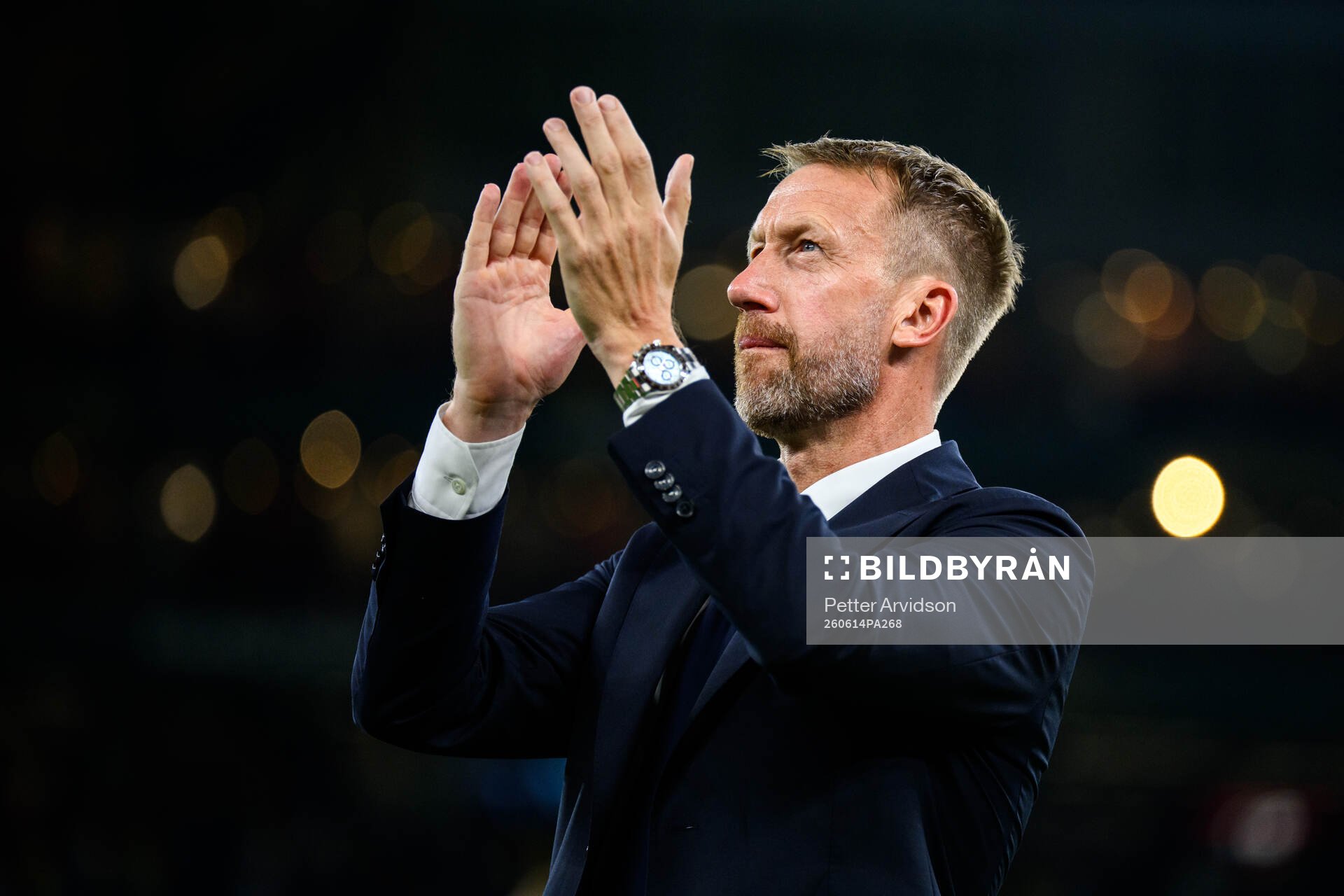 Head coach Graham Potter of Sweden