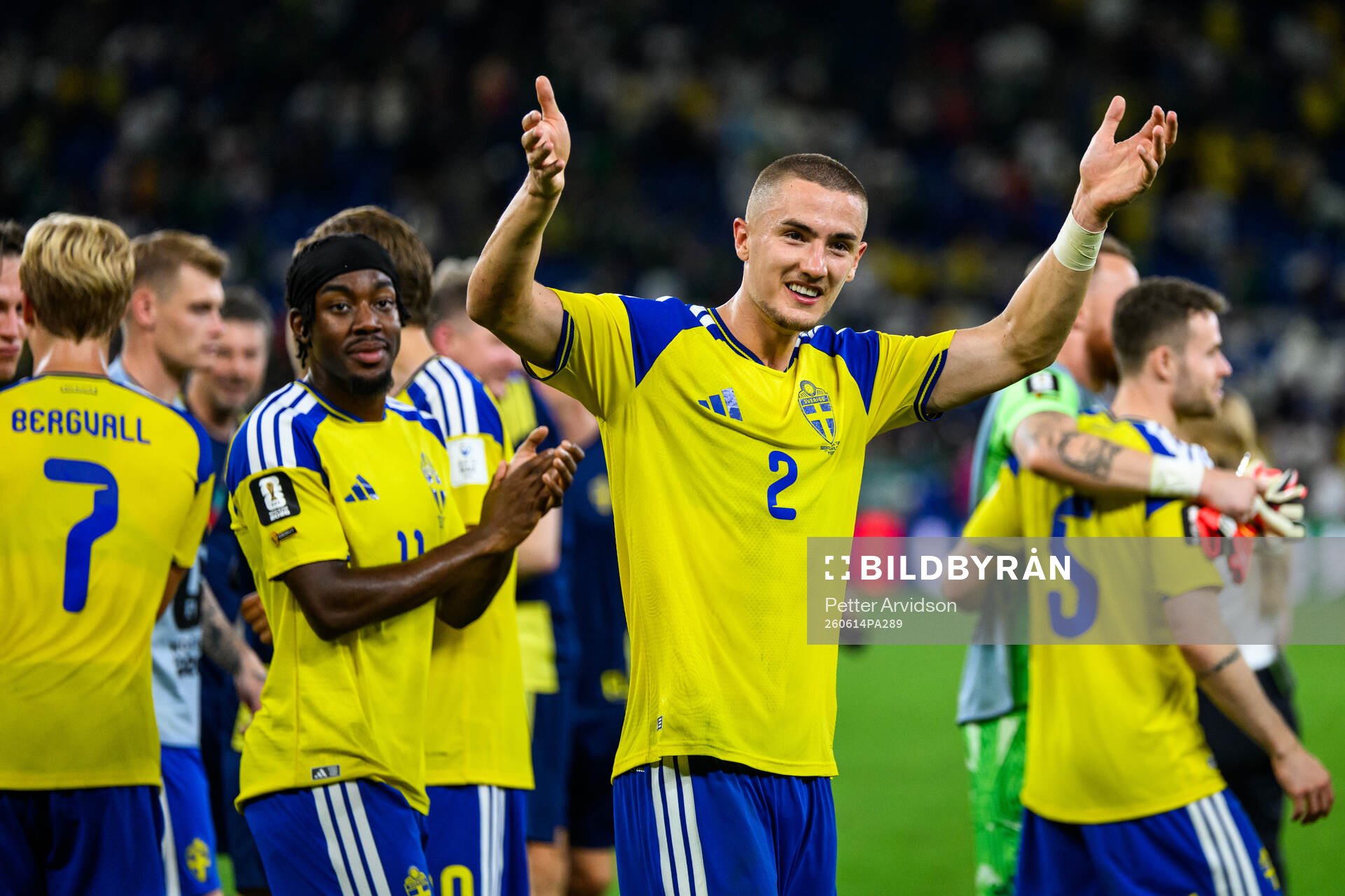 Gustaf Lagerbielke of Sweden celebrates