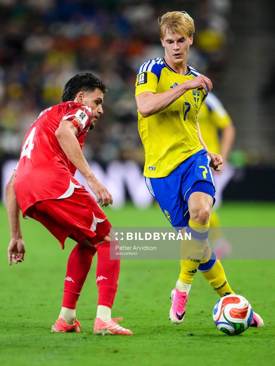 Lucas Bergvall of Sweden