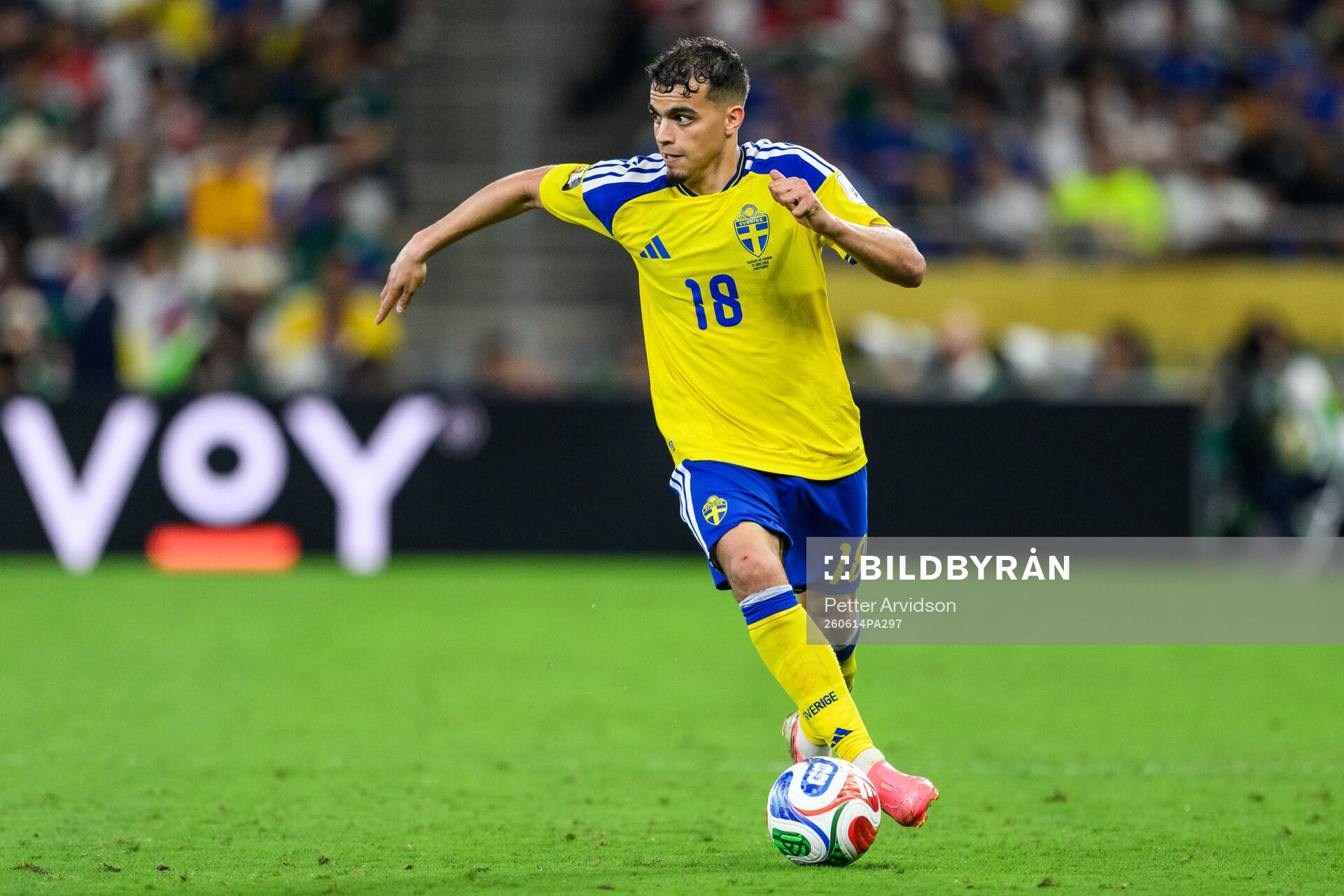 Yasin Ayari of Sweden