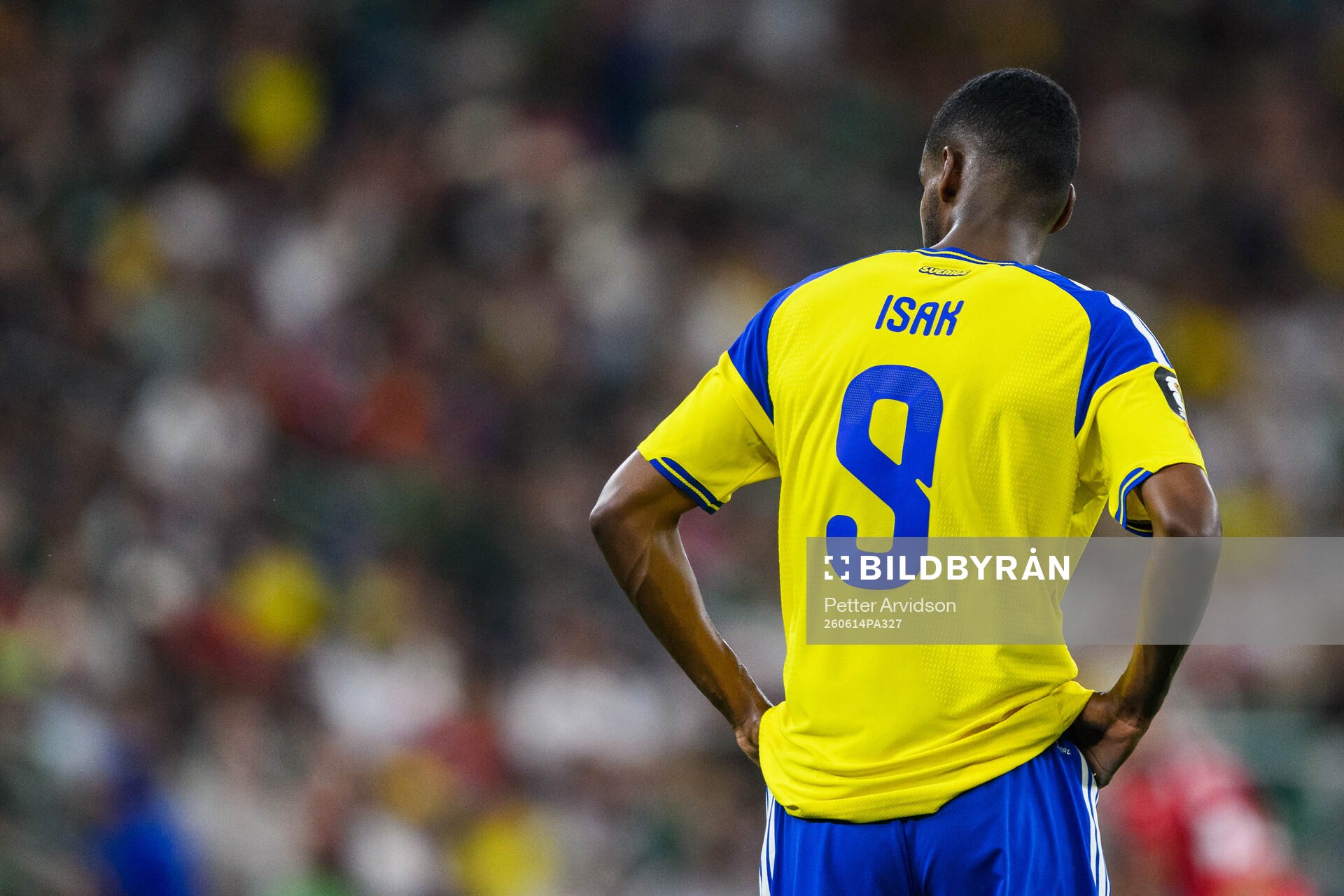 Alexander Isak of Sweden