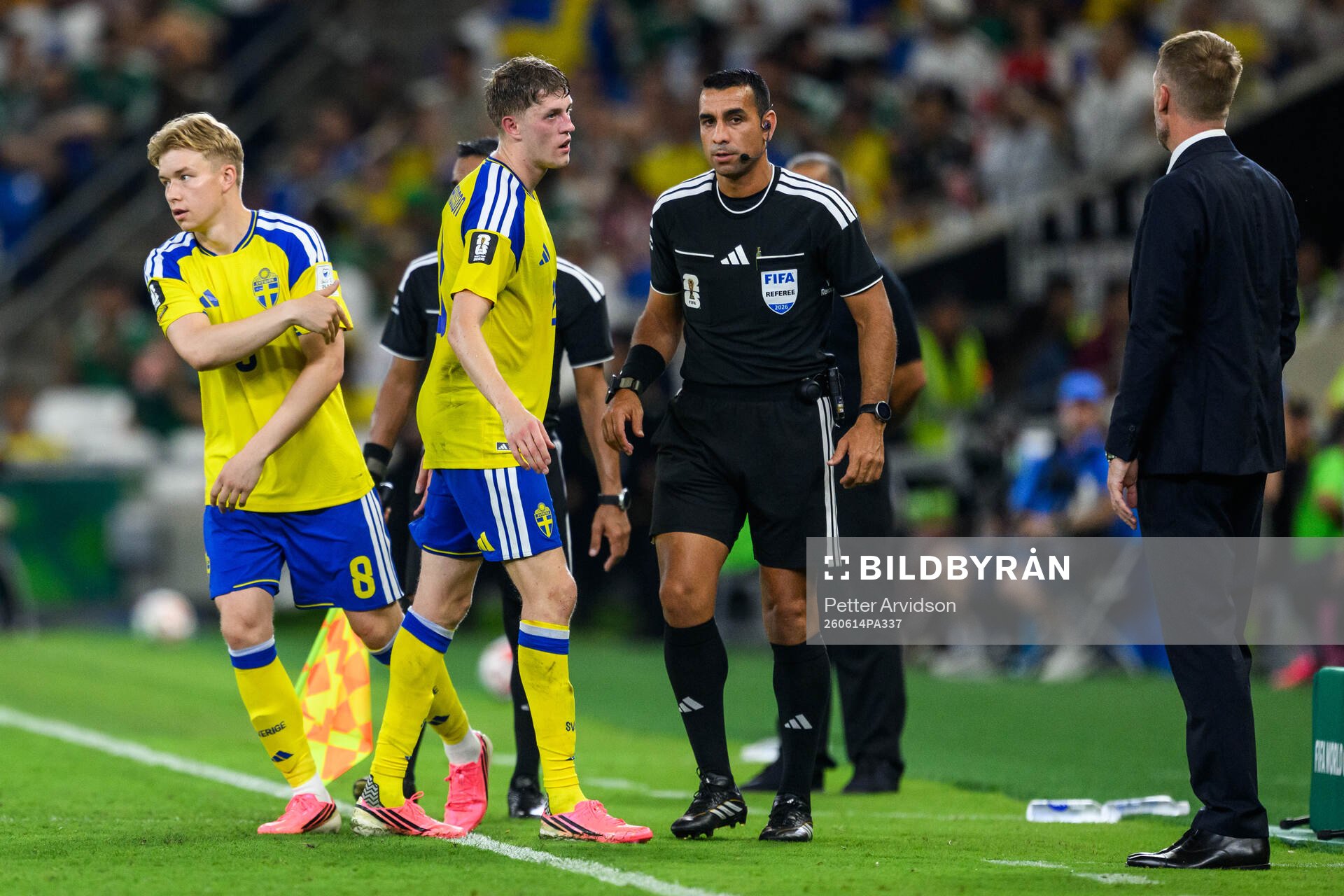 Daniel Svensson and Alexander Bernhardsson of Sweden