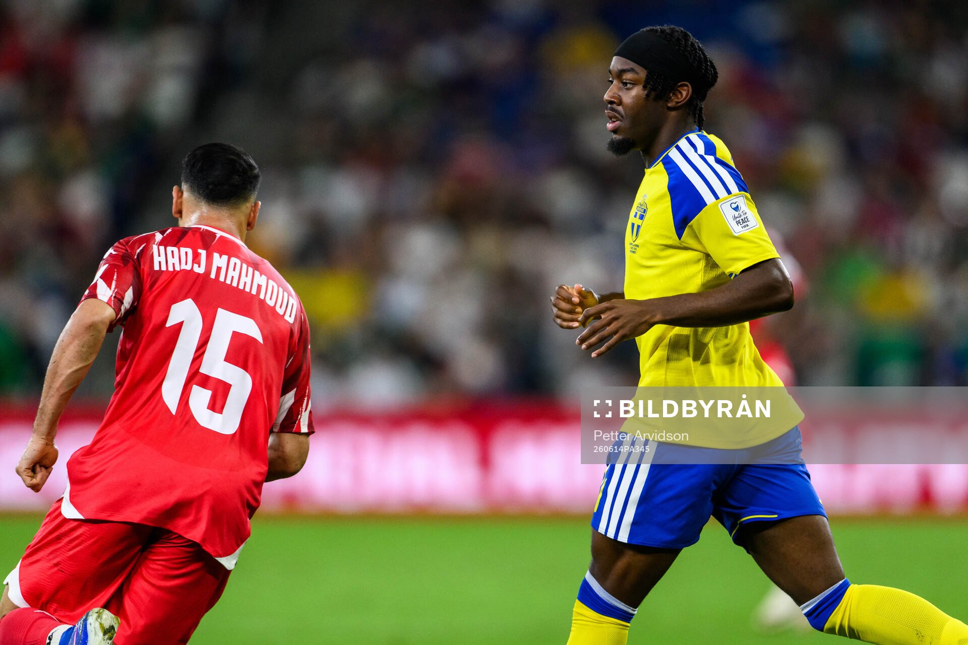 Anthony Elanga of Sweden