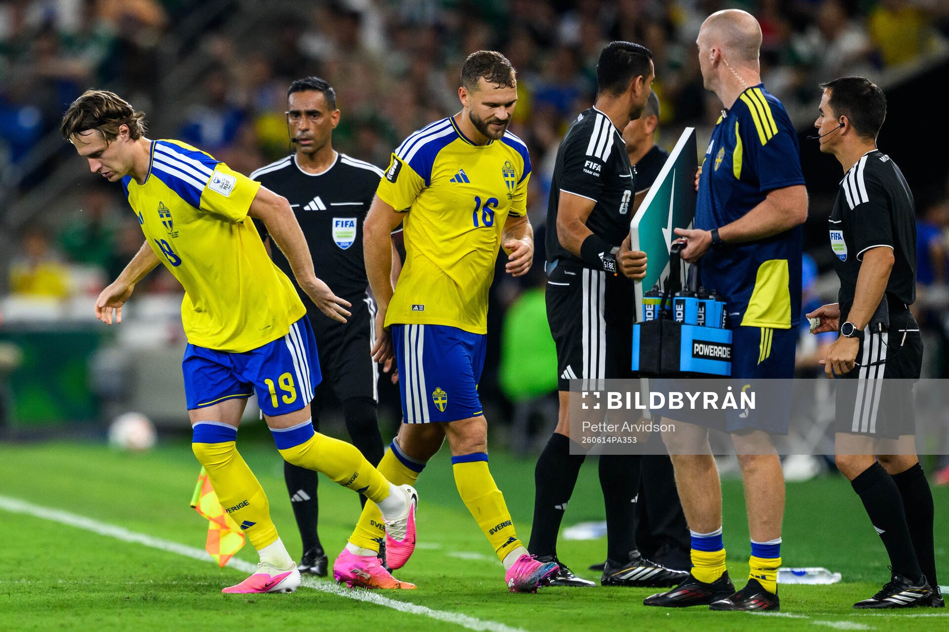 Mattias Svanberg and Jesper Karlström of Sweden